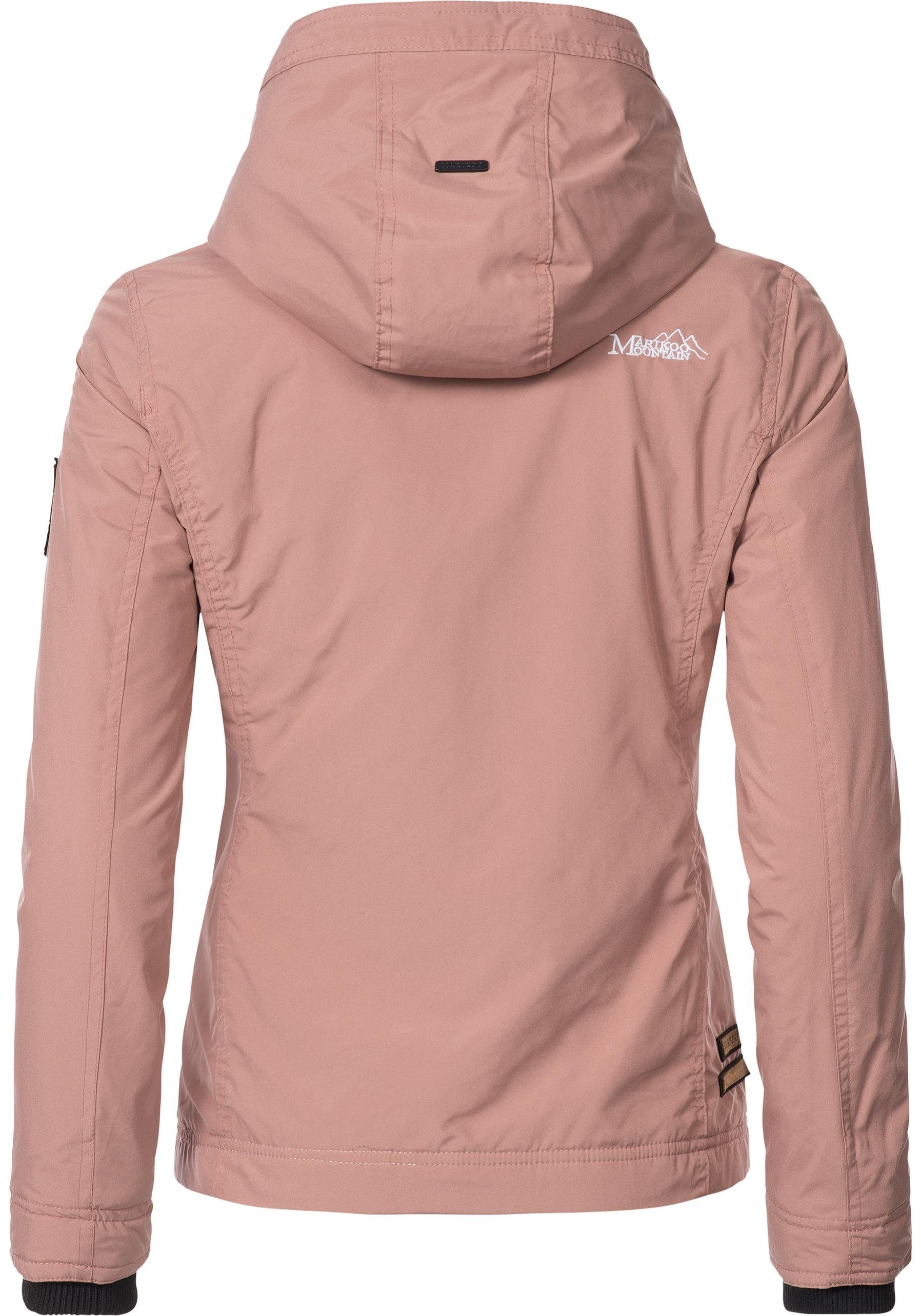 Marikoo Outdoorjacke Erdbeere sportliche Funktionsjacke mit Kapuze – Bild 3 von 4