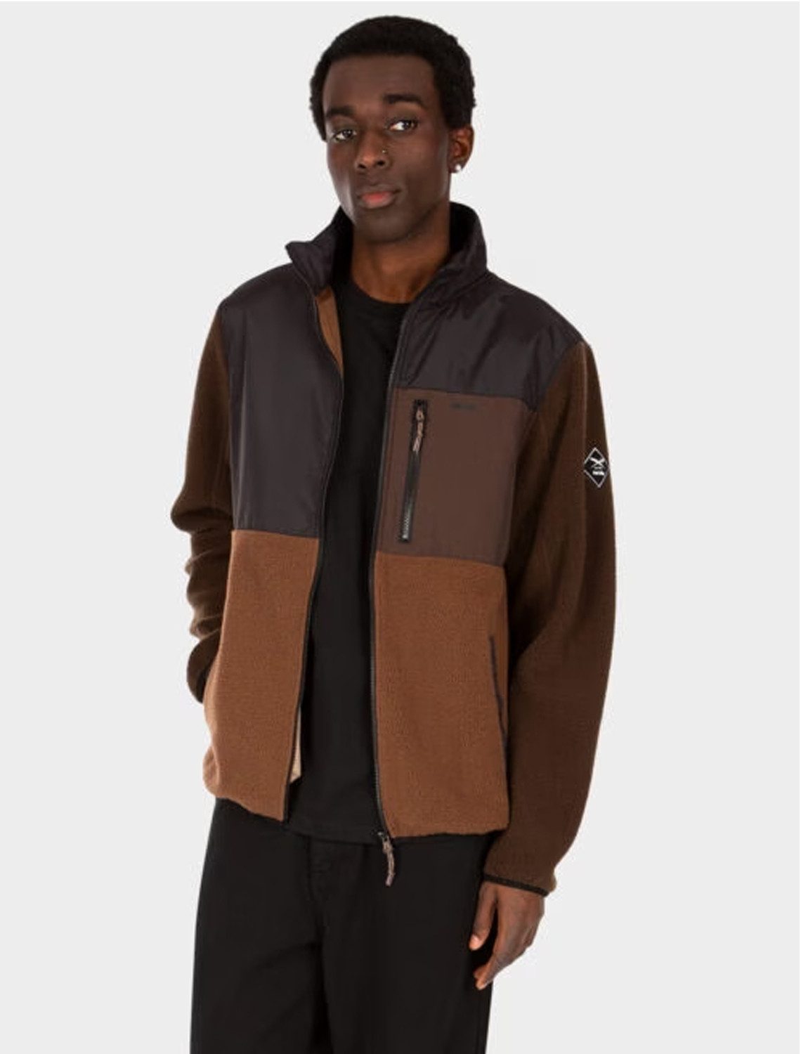 iriedaily Fleecejacke IrieDaily Auf Deck Fleece Jacket (1-St) Fleecejacke mit Windstopper