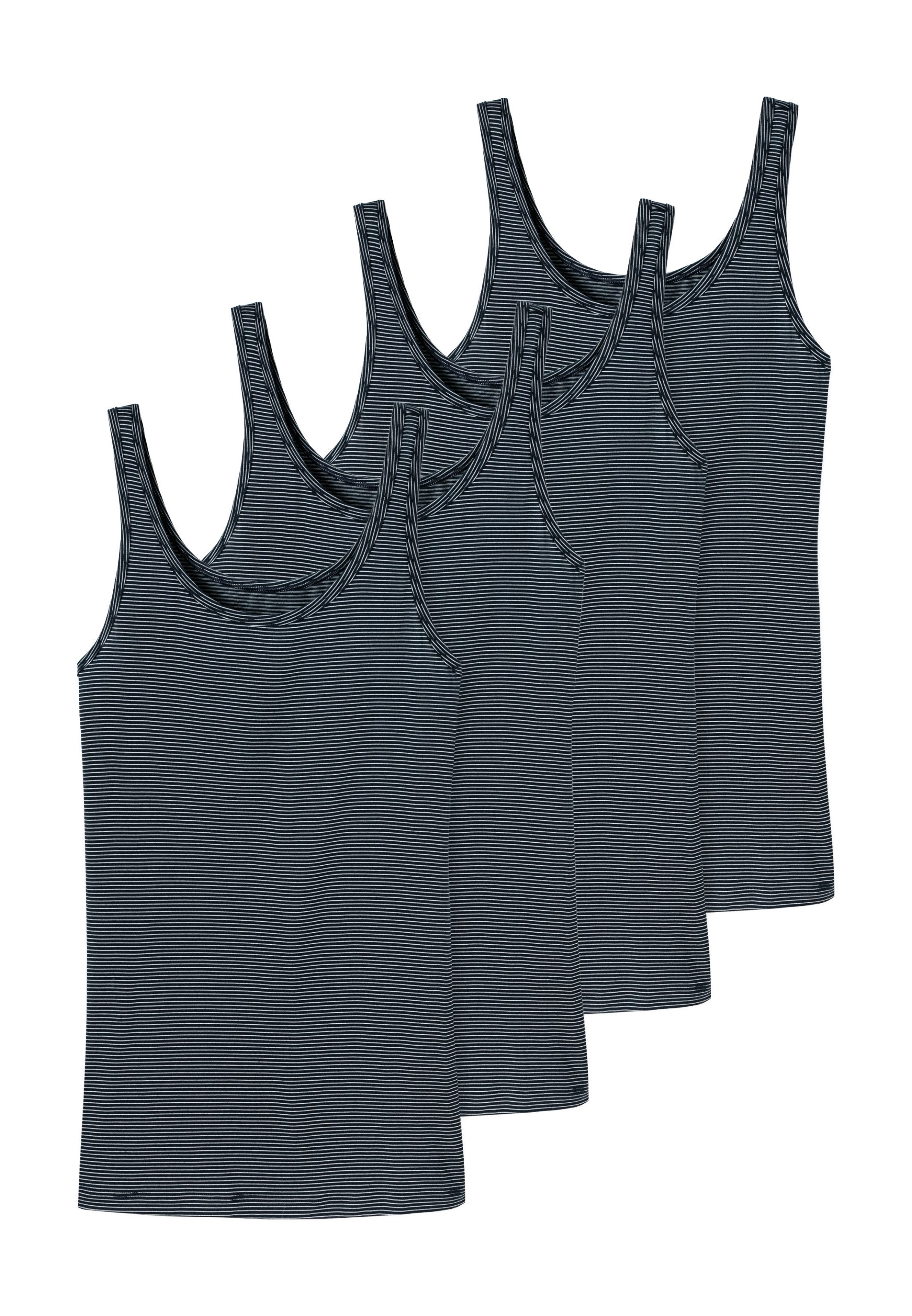 Schiesser Unterhemd 4er Pack Modal Essentials (Spar-Set, 4-St) Unterhemd / günstig online kaufen