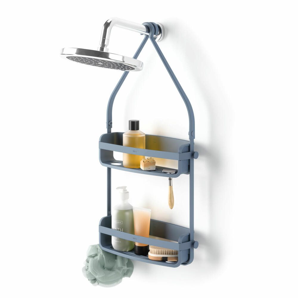 Umbra Duschablage Flex Schieferblau
