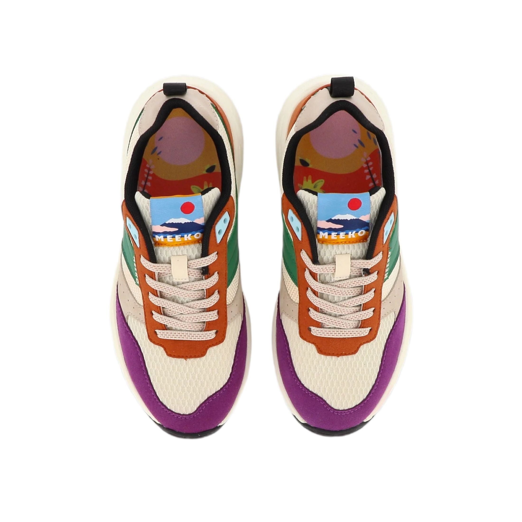 Meeko Pongo Multico - creamweiss/bunt Sneaker