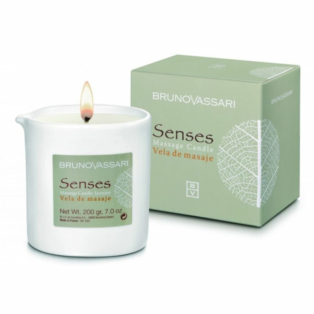 Bruno Vassari Massagekerze Bruno Vassari, Senses, Massage Oil Candle, 200 g