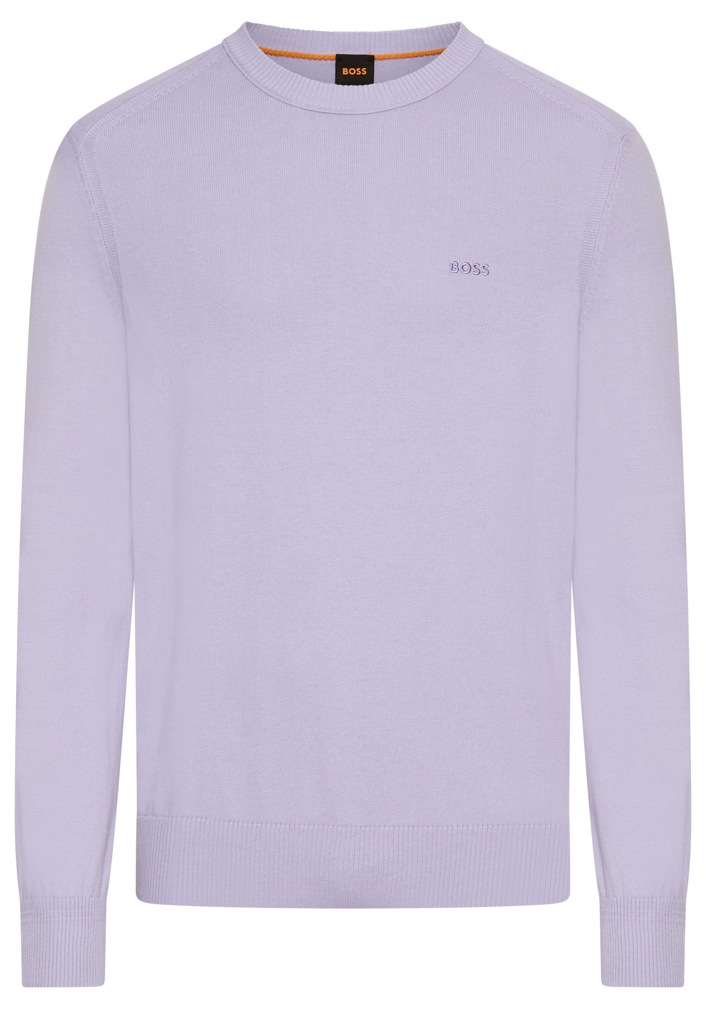 BOSS ORANGE Strickpullover Asac mit Logostickerei auf der Brust günstig online kaufen