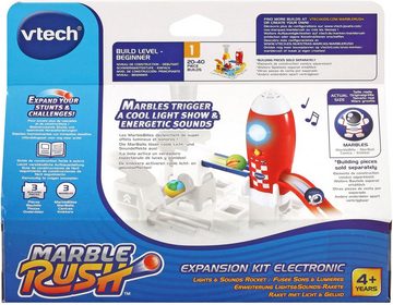 Vtech® Kugelbahn Marble Rush - Kugelbahn-Set Rakete, mit Licht und Sound