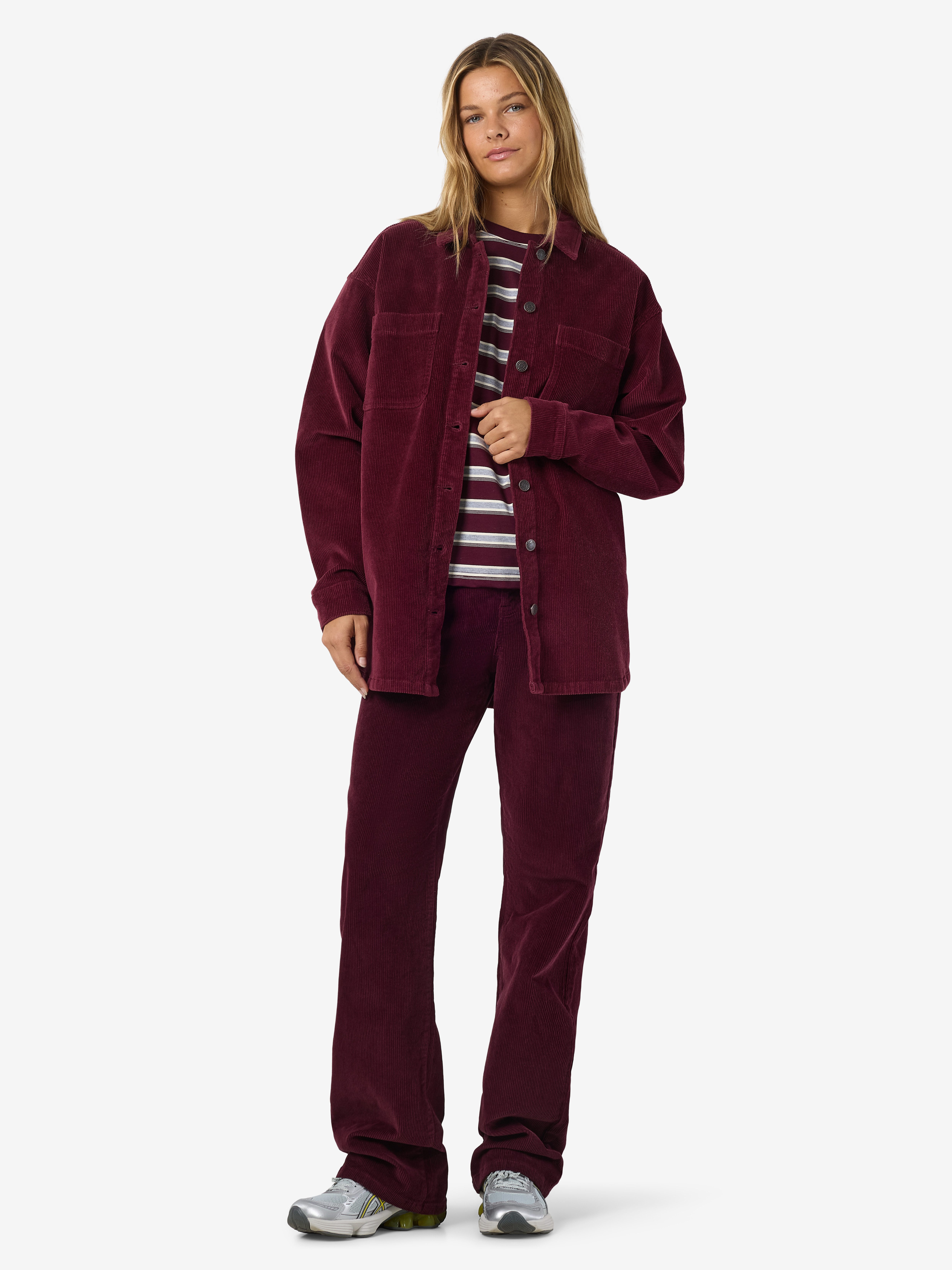 Noisy may Cordjacke NMALVA L/S SHACKET COLORED CORDUROY NOOS