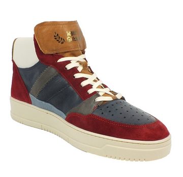 Kamo-Gutsu Herren Leder Sneaker Modisch Sneaker Wechselfussbett