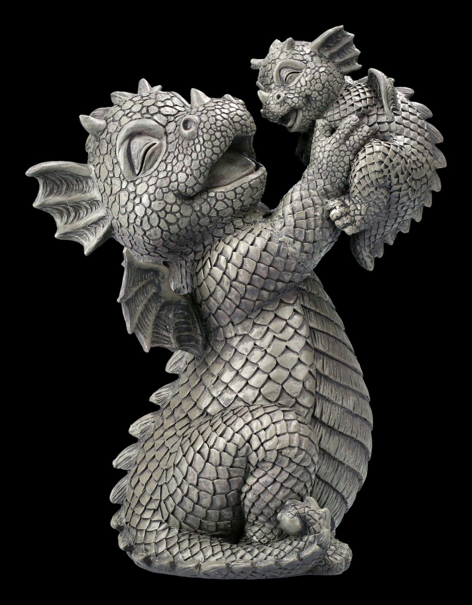 Modelle Drachen Deko Figur Fantasy neu Drache Dragon Steinfigur verschied 