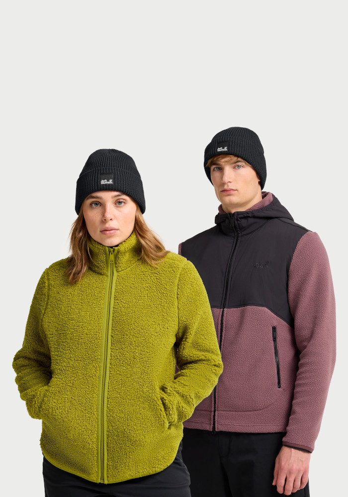 Jack Wolfskin Beanie PERGAMON BEANIE Strickmütze, winddicht, warm – Bild 3 von 5