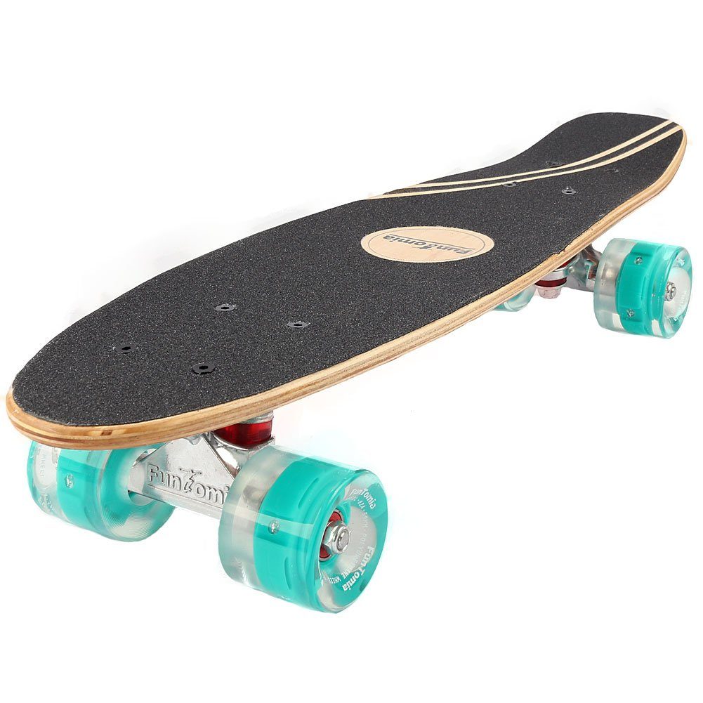 FunTomia Miniskateboard Mini-Board Skateboard mit Mach1 ABEC-9 Kugellager aus Ahornholz