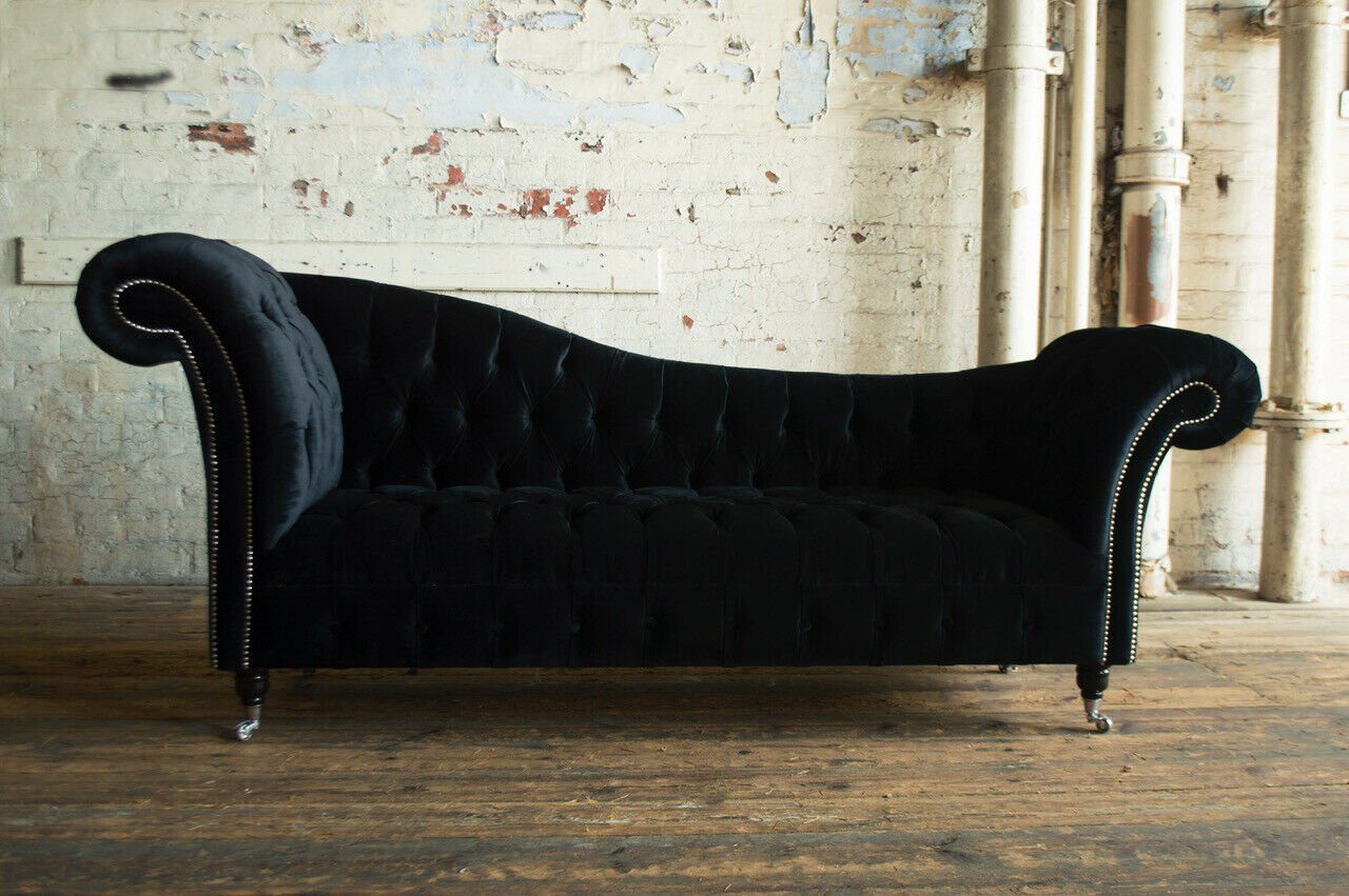 JVmoebel Chesterfield-Sofa Design 3er Sitz Dreisitzer Die Chesterfield Rückenlehne Couch Polster Knöpfen. Sofa Sofas, mit