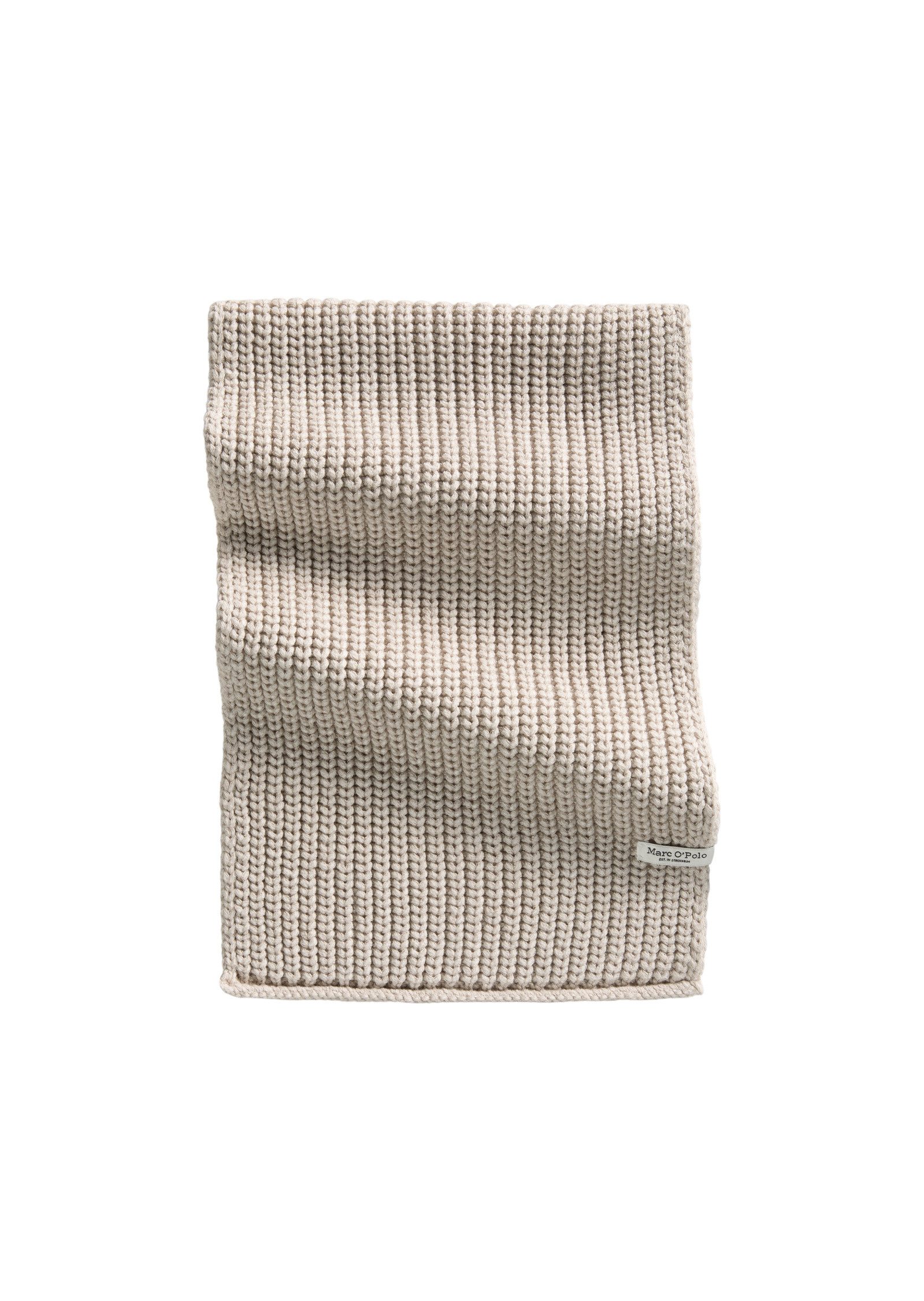 Marc O'Polo Strickschal aus Bio-Baumwoll-Mix