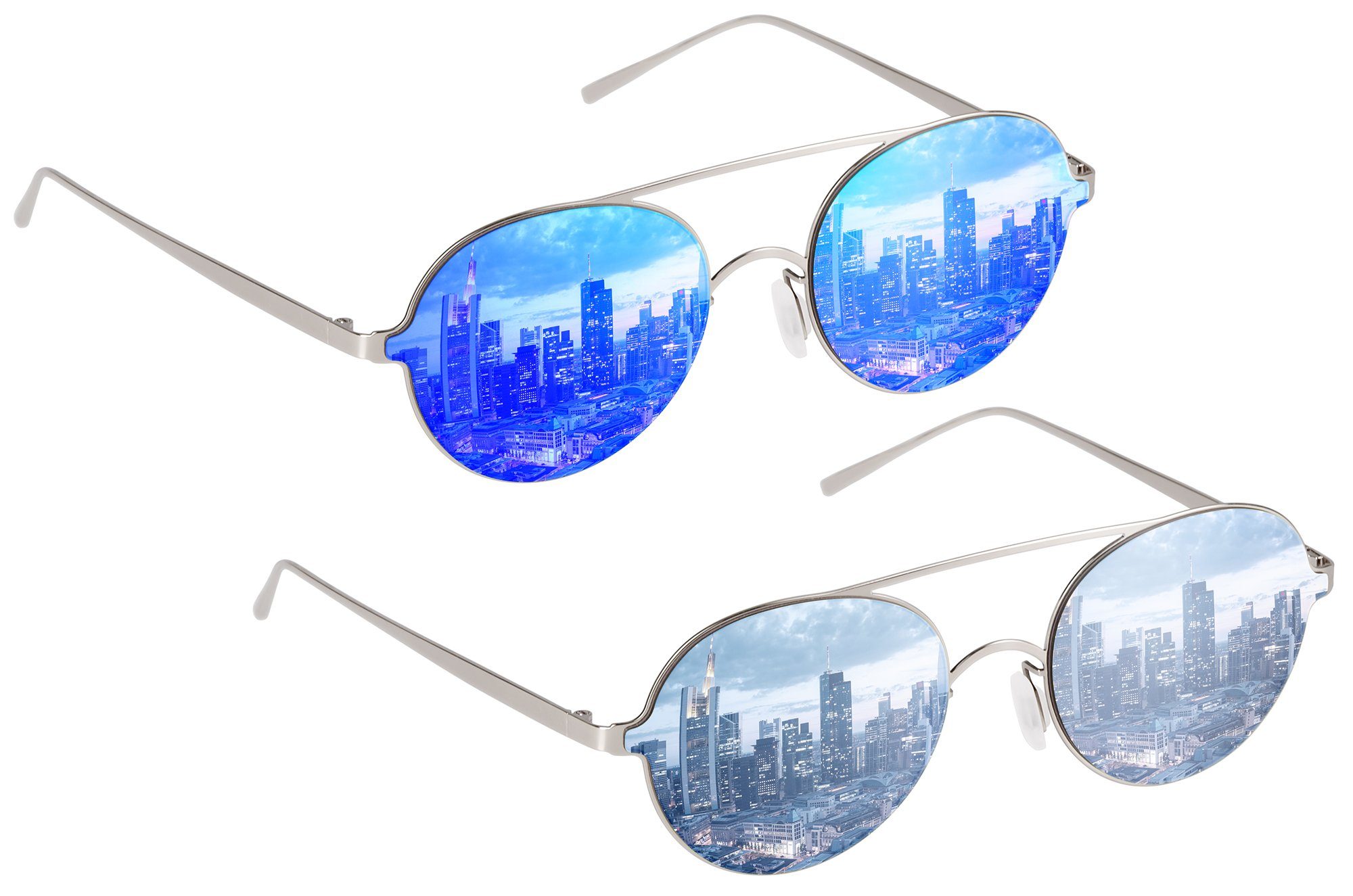 UrbanSky Sonnenbrille Sonnenbrillen Doppelpack „Henry“ (2er-Pack, günstig online kaufen