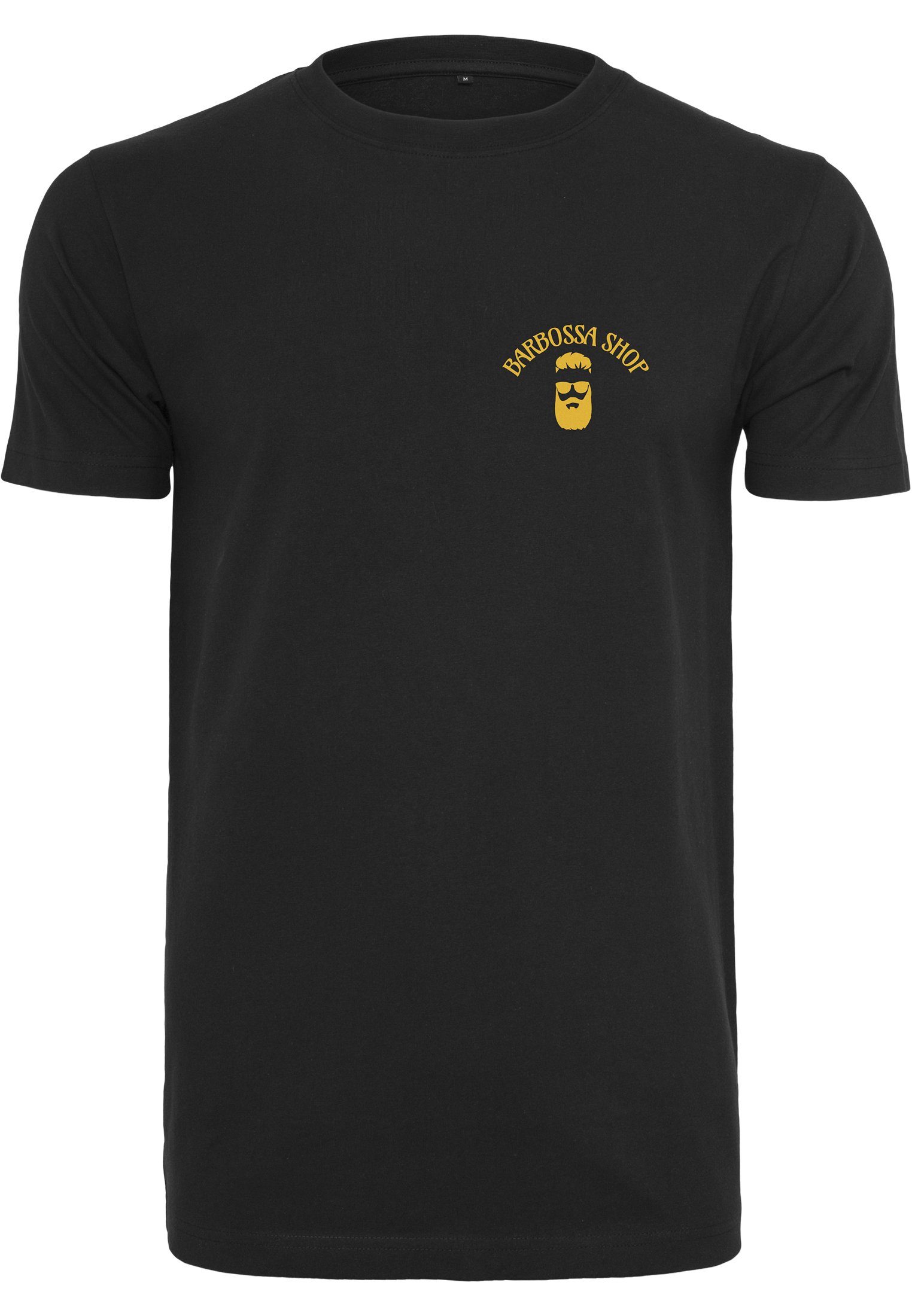 MisterTee T-Shirt Herren Barbossa black (1-tlg) Tee MT878 Barbossa