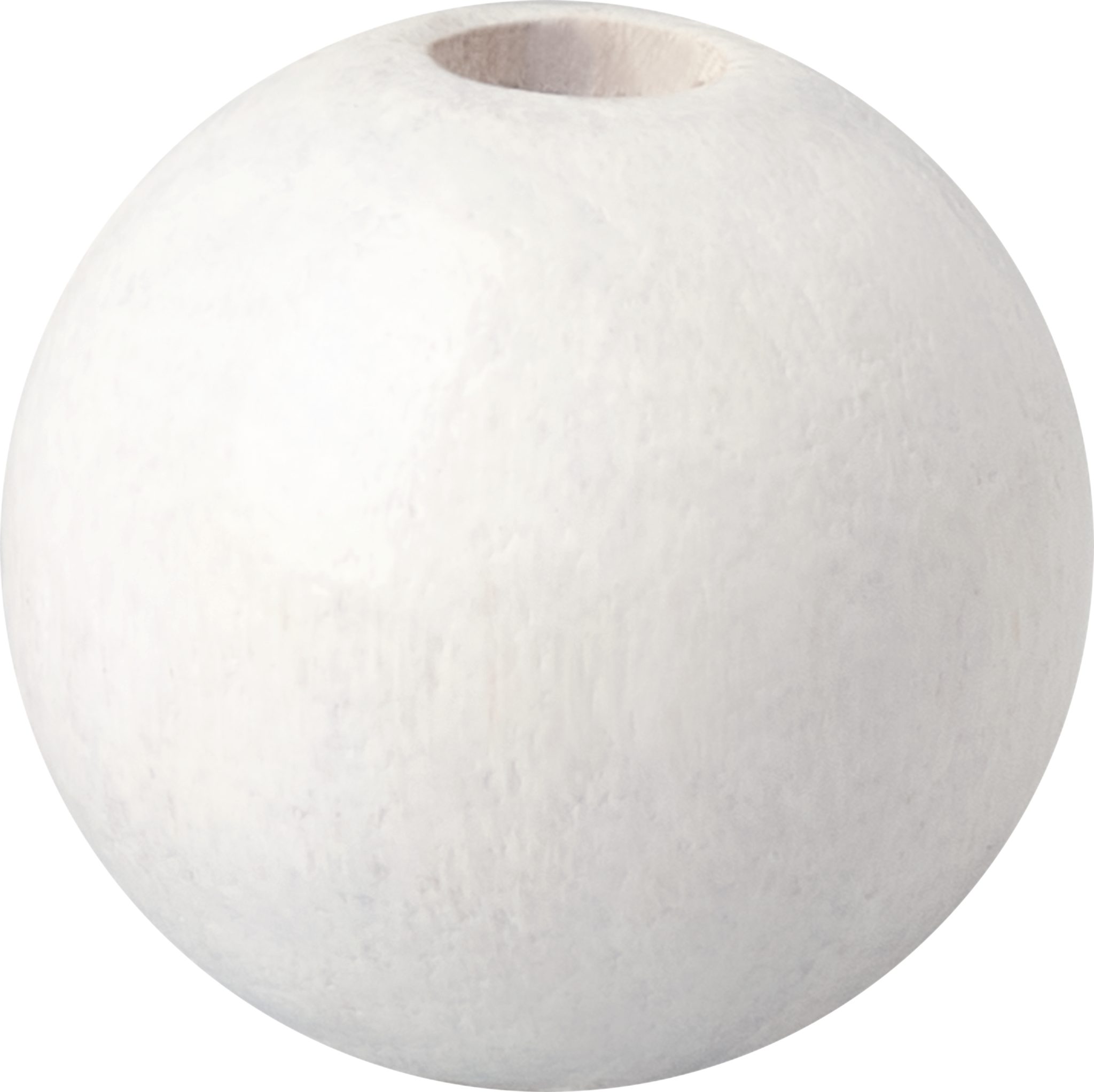 Knorr Prandell Bastelperlen KNORR prandell 216011000 Holzperlen Ø 10 mm weiß