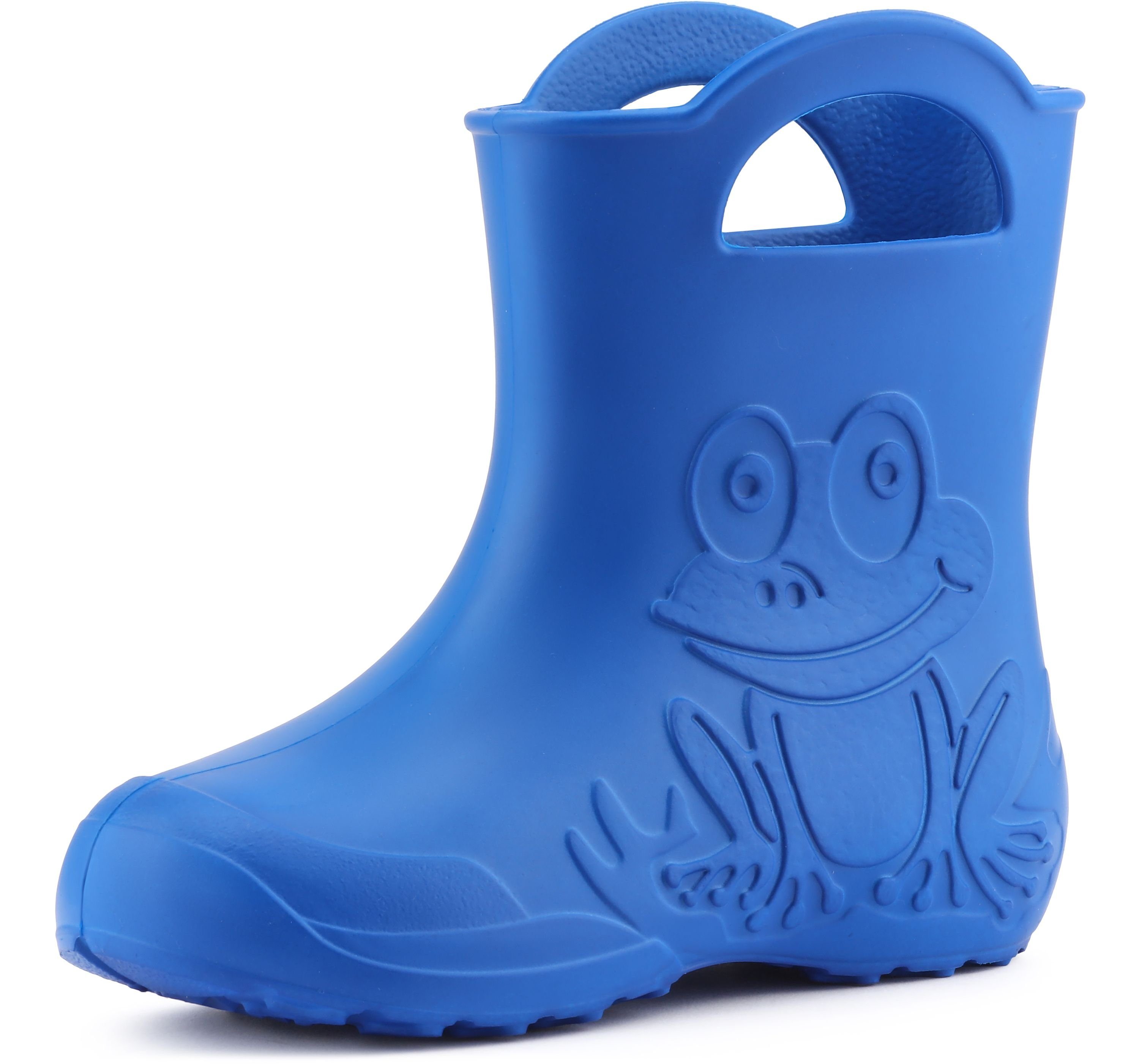 Ladeheid EVA Regenstiefel für Mädchen und Jungen LA-CA-01 Gummistiefel Kinder, federleicht