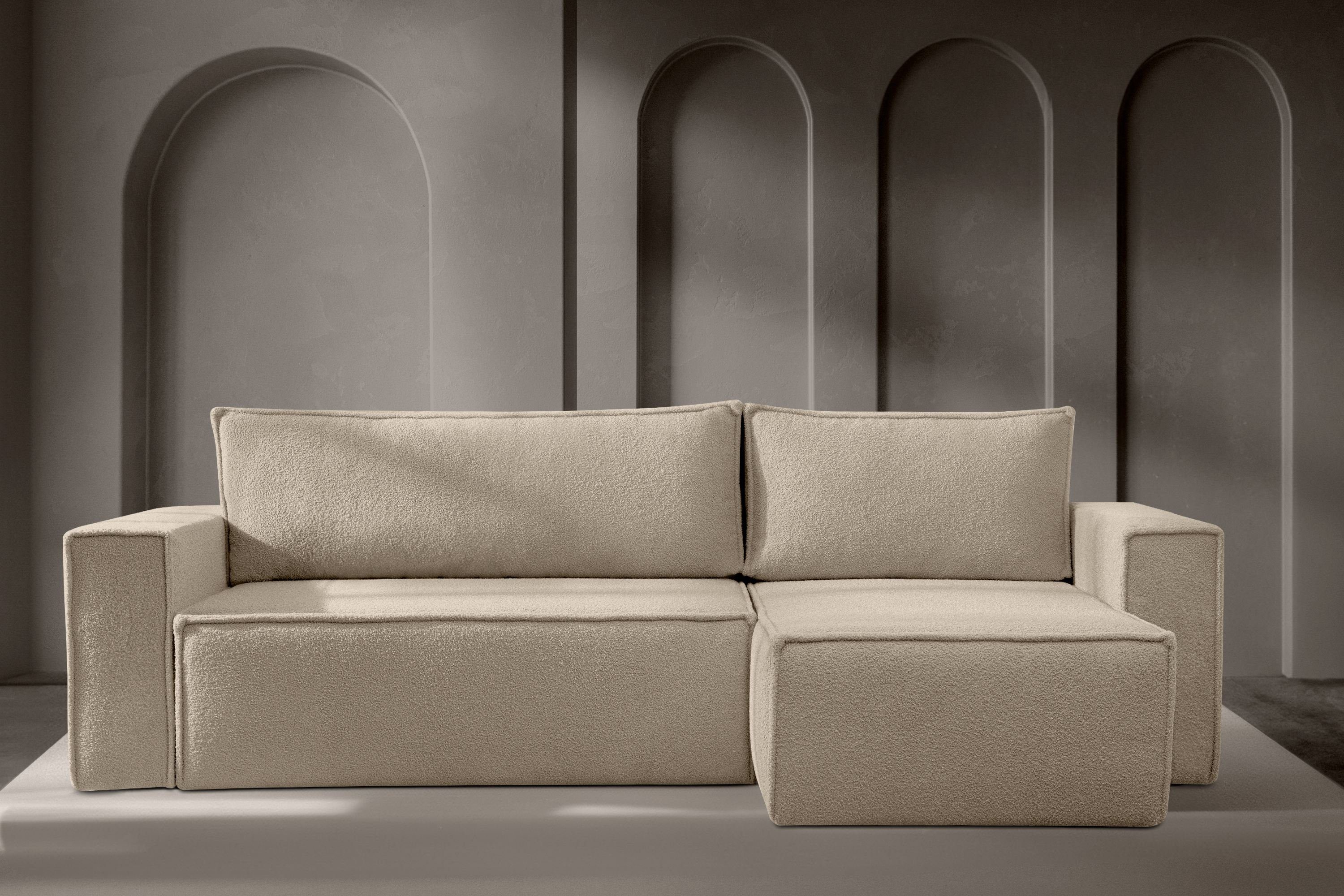 KONSIMO® Ecksofa NAPI Universal-Ecksofa links oder rechts, beidseitig, herg günstig online kaufen