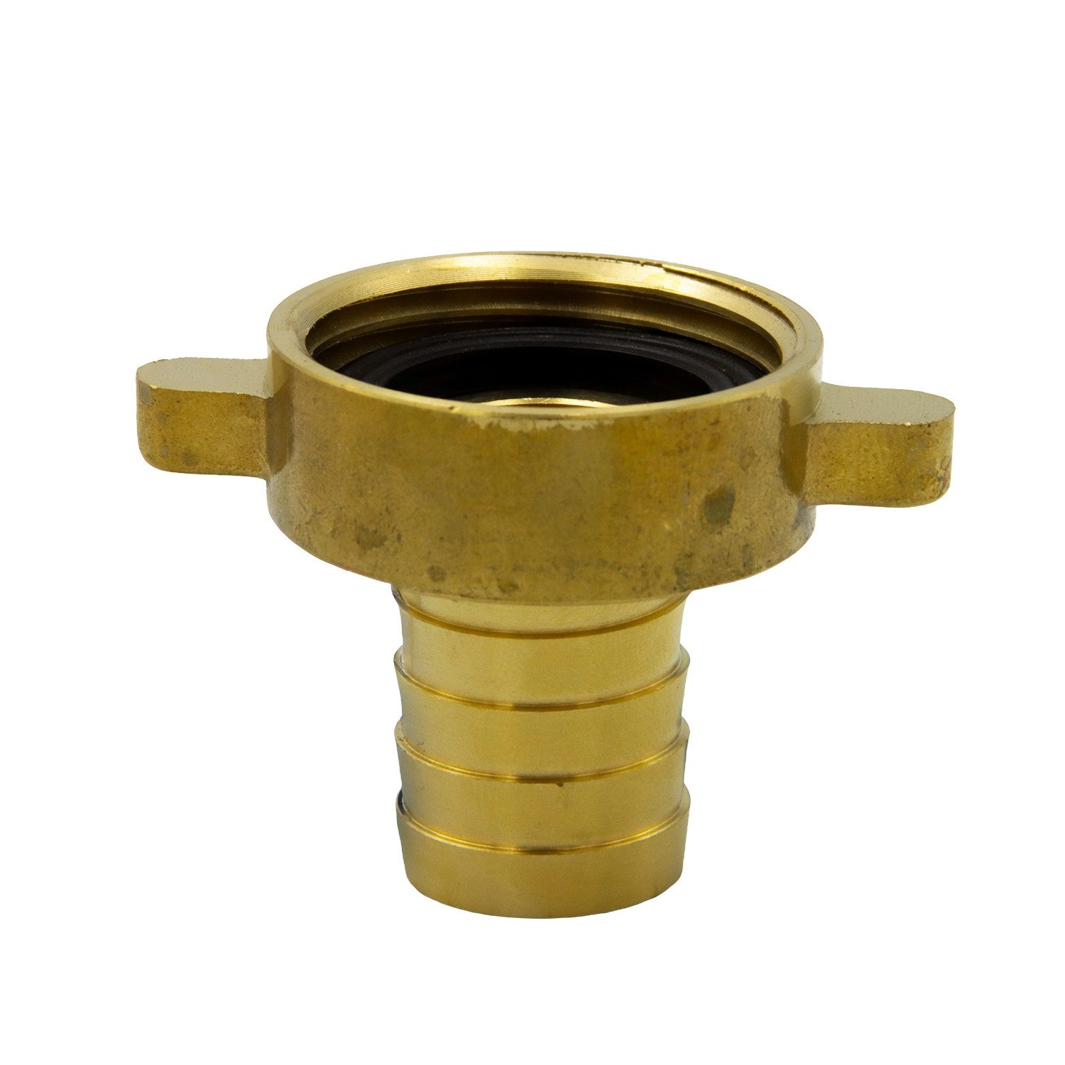 Stabilo Sanitär Schlauchadapter Messing Schlauchverschraubung 1"Gewinde & Schlauchgröße 3/4"