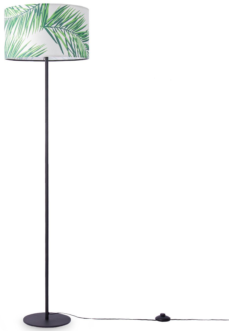 Stehlampe 537, ohne Home Kinderzimmer Deko Ostende Paco Palme Schlafzimmer Leuchtmittel, Leselampe Lampenschirm