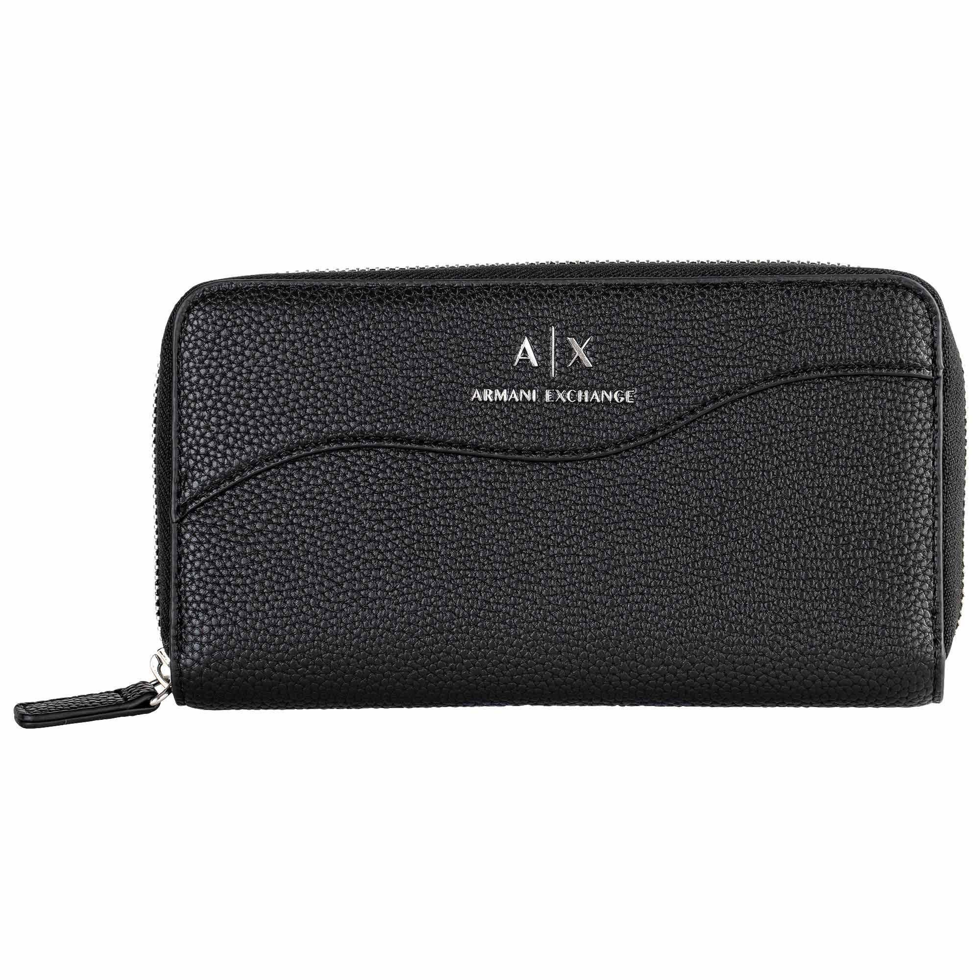 ARMANI EXCHANGE Geldbörse Damen Geldbörse Polyurethan Wave Zip Around