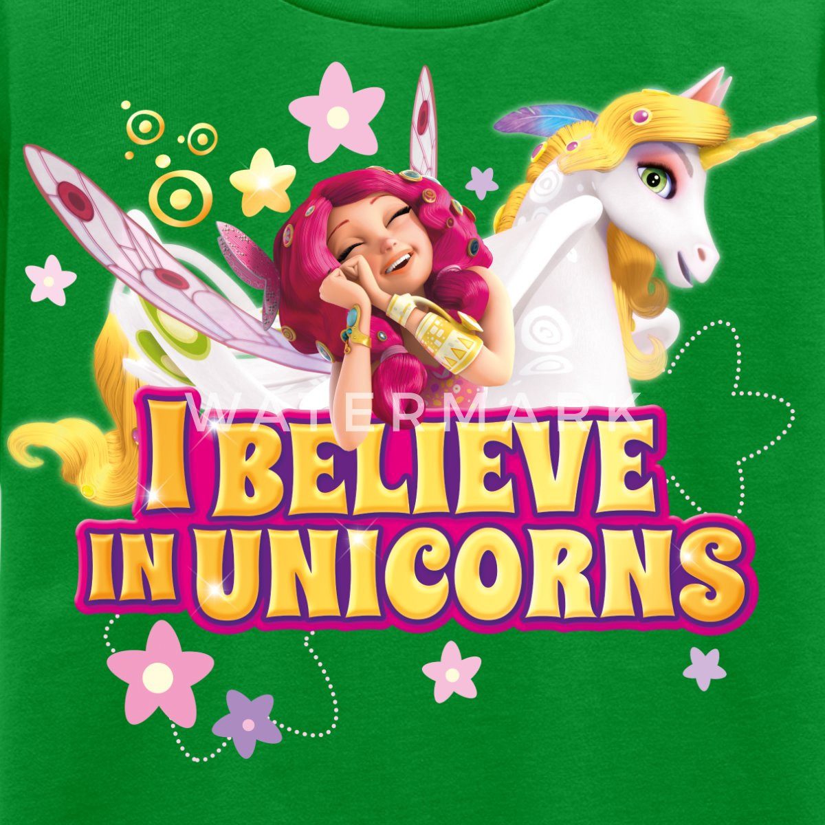 Spreadshirt T-Shirt Mia and Me Onchao Und Mia Ich Glaube An Einhörner Kinder Premium T-Shi (1-tlg)