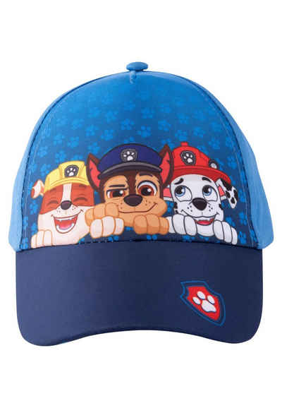 United Labels® Baseball Cap Paw Patrol Baseballkappe für Kinder - Blau