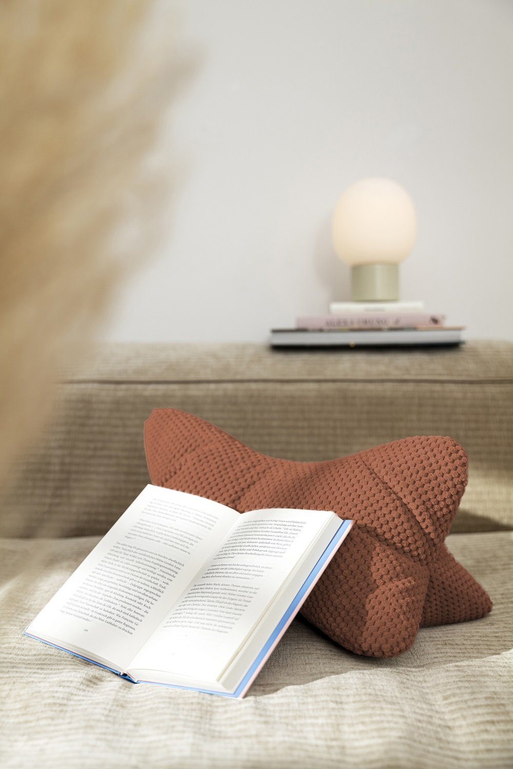 Magma Heimtex Nackenstützkissen Comodo Leseknochen ergonomische Form Nacken günstig online kaufen