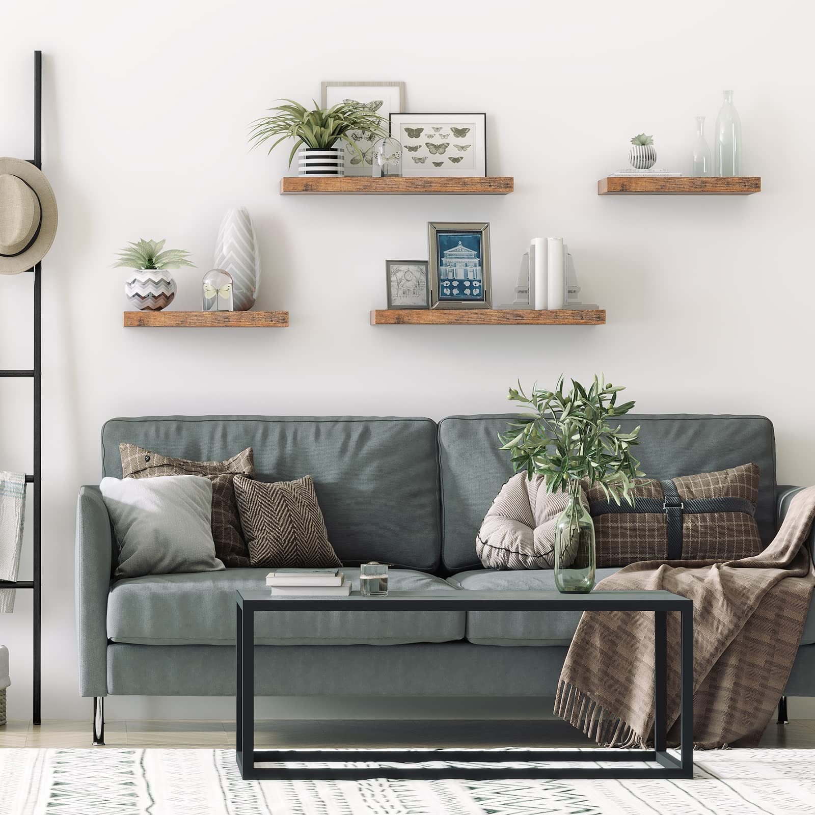 Hoobro Wandregal Schweberegal, Hängeregale mit unsichtbaren günstig online kaufen