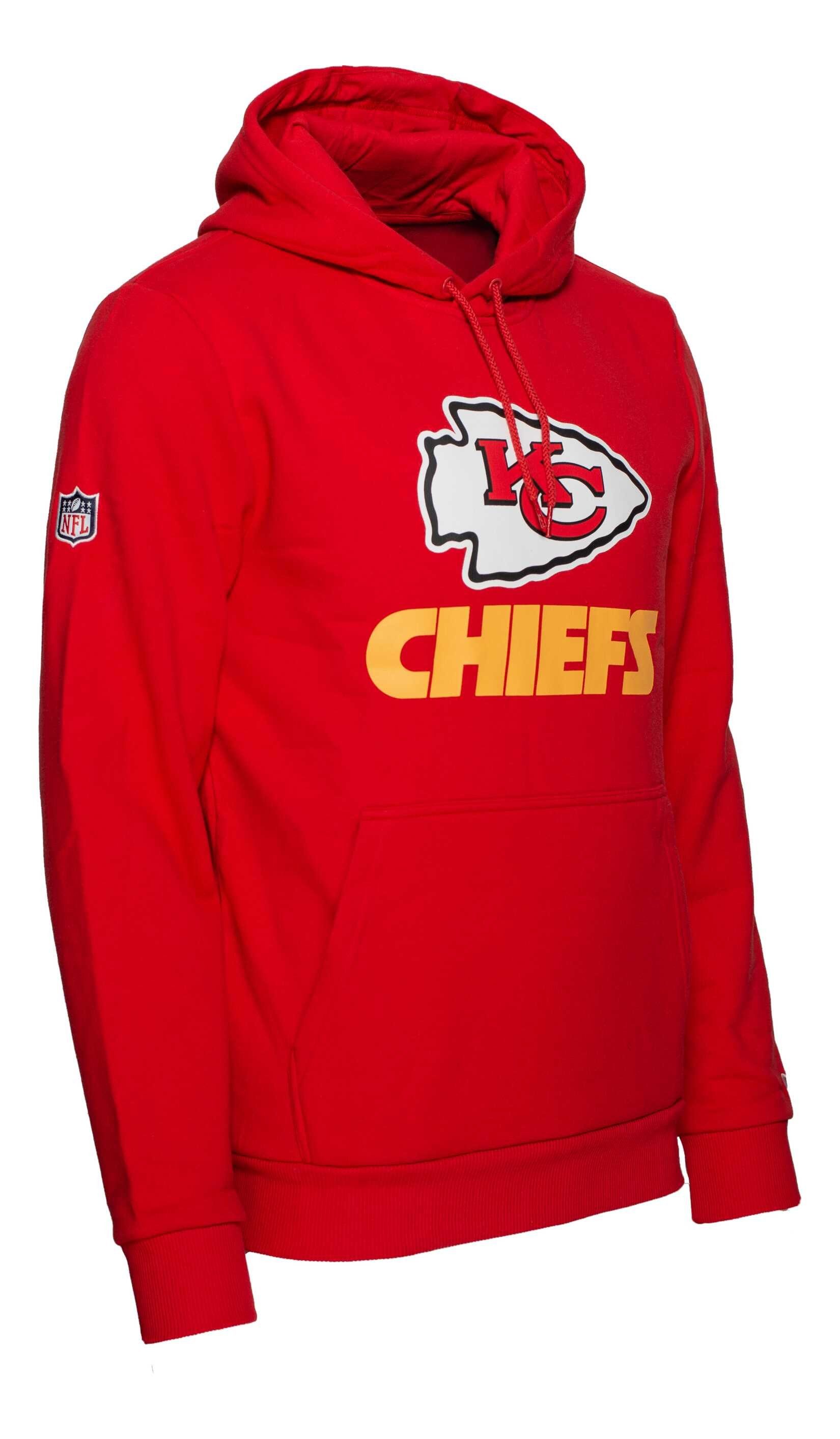 New Era Hoodie NFL Kansas City Chiefs Team Logo and Name