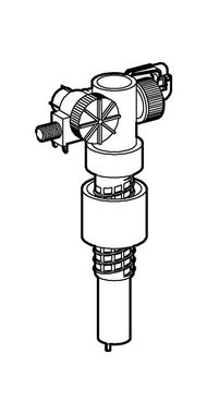 Grohe Bidet Füllventil f UP-Spülkasten 6 l