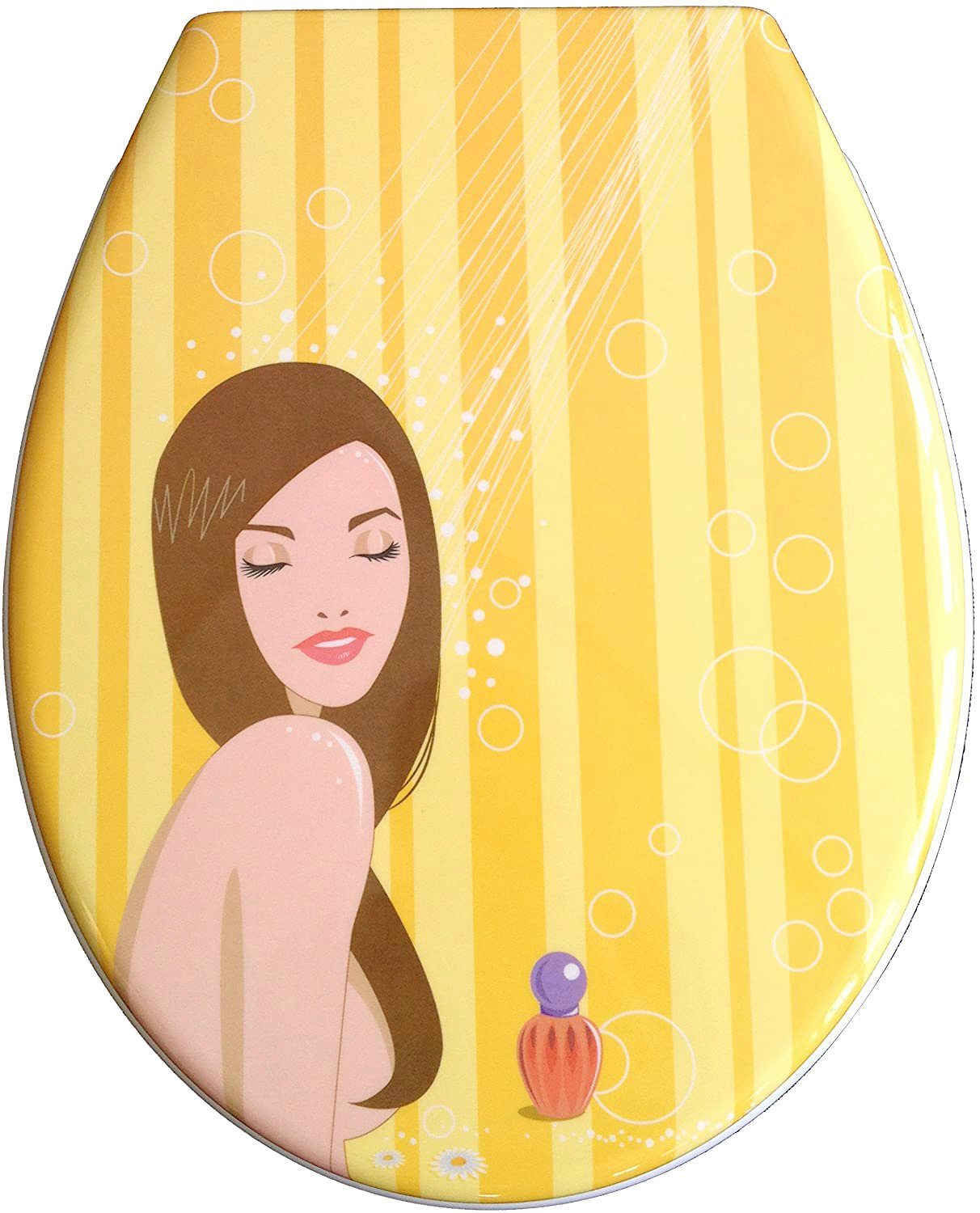 ADOB WC-Sitz Shower, Absenkautomatik, zur Reinigung abnehmbar