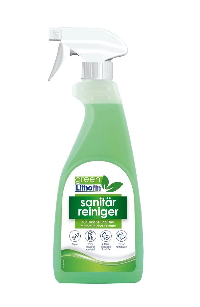 Lithofin Green by Lithofin Sanitärreiniger 500 ml Veganer Reiniger Bad/Dusche Sanitärreiniger