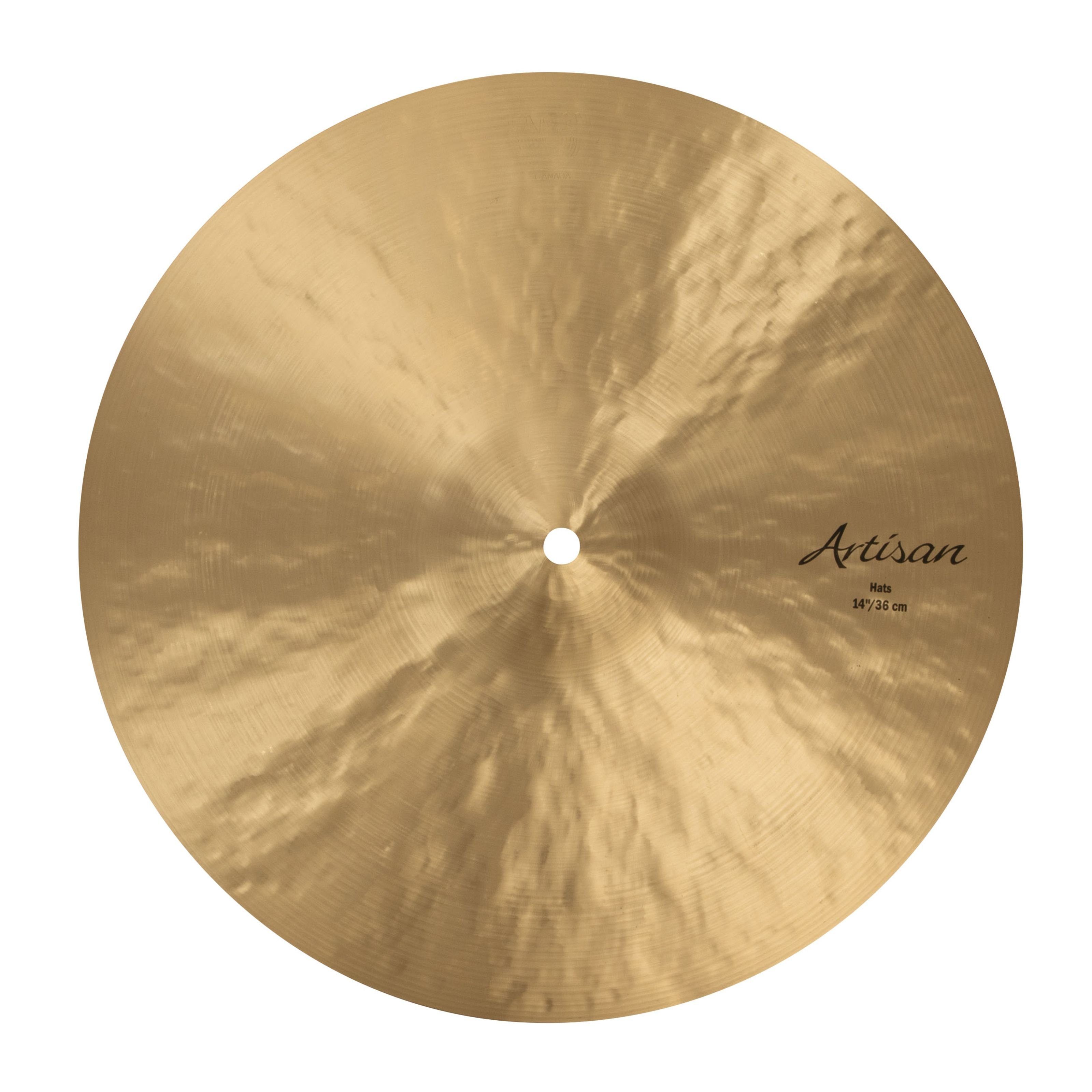 Sabian Becken, Cymbals, Hi Hats, Artisan HiHat 14", Natural Finish - HiHat
