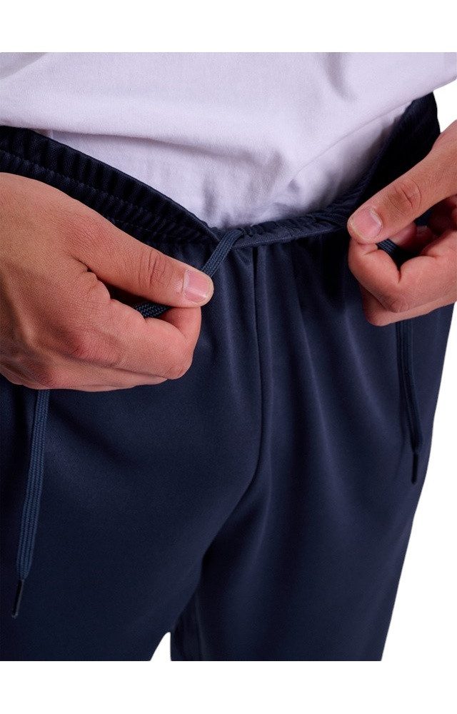 hummel Sporthose hmlAUTHENTIC PL Pants (Interlock-Stoff) lang marineblau Herren