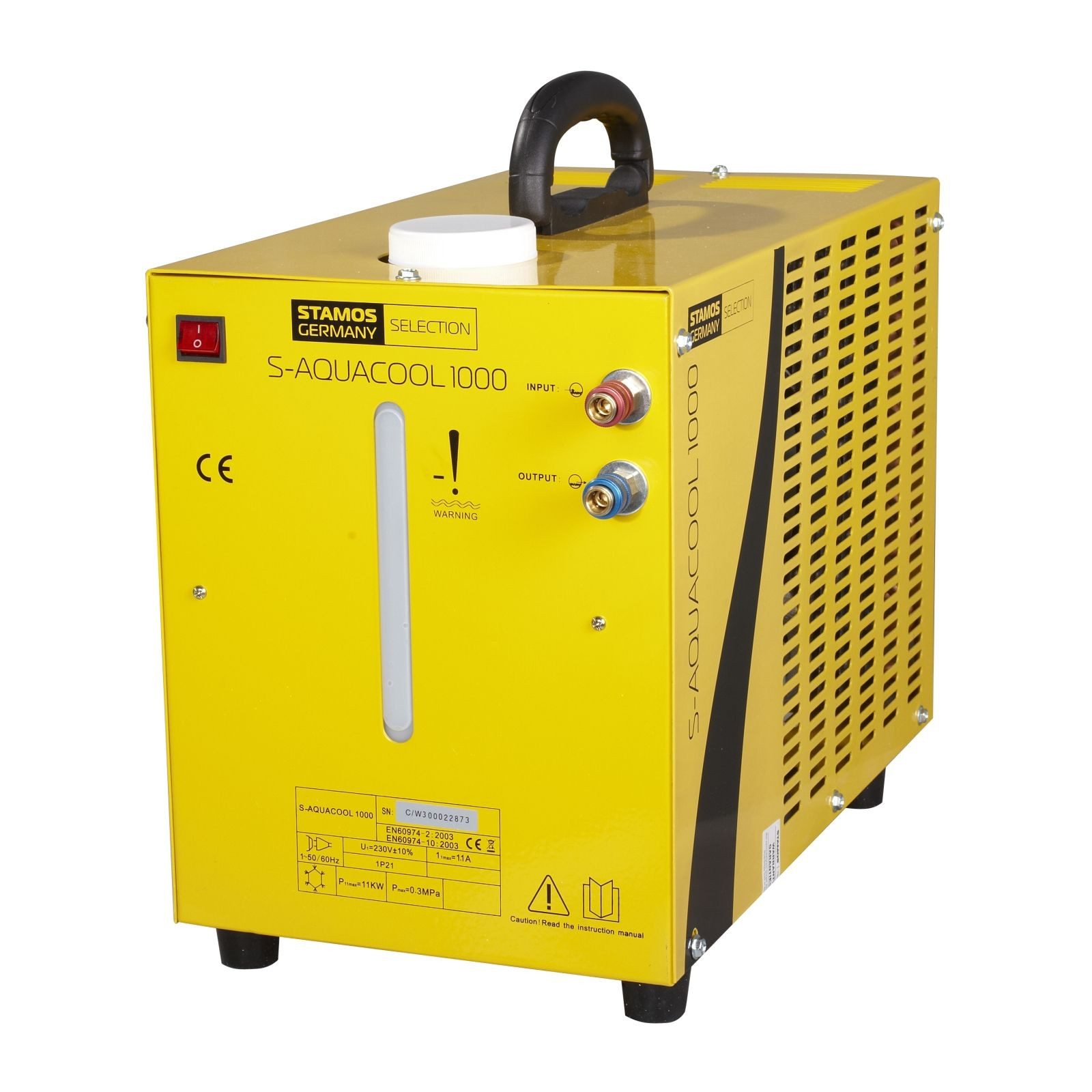 Stamos Welding Group Wasserkühlung Wasserkühler 9 L Schweissgerät TIG WIG MIG Wasser Kühler Profi 260 W