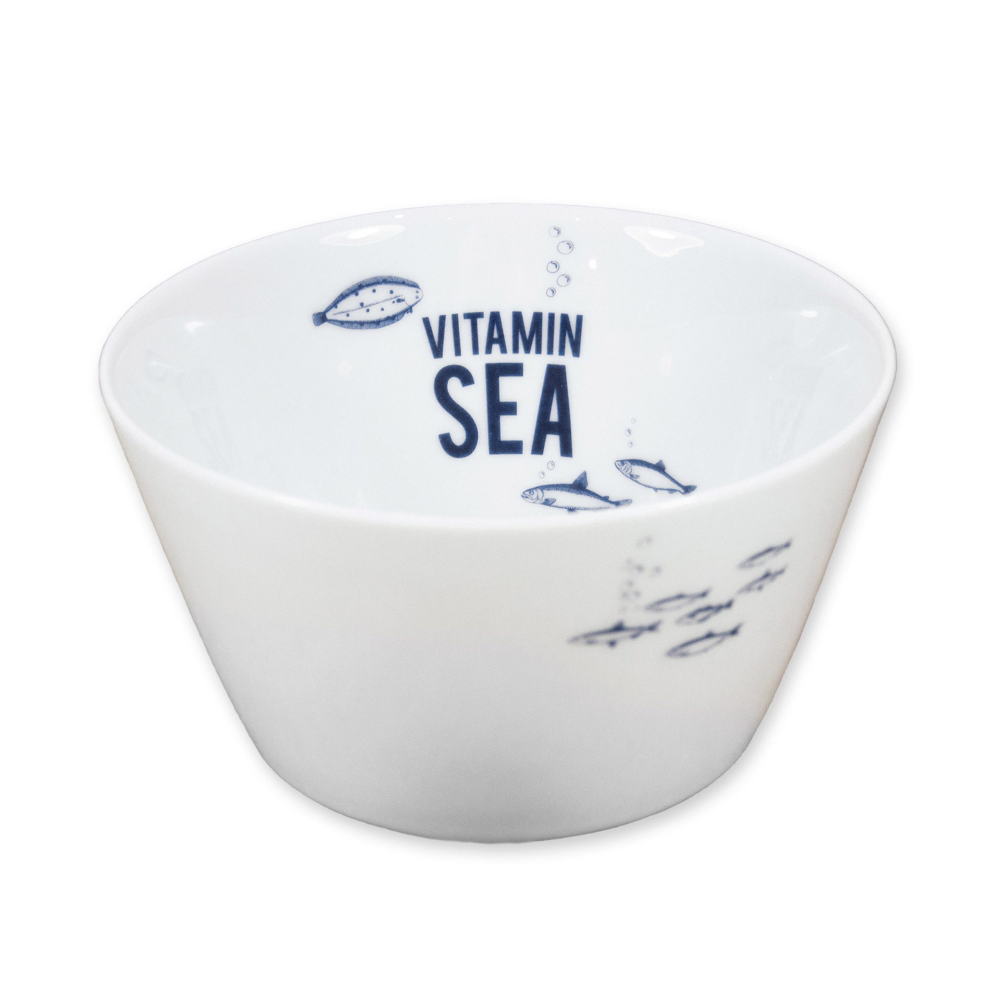 Schale Porzellanschale Vitamin Sea