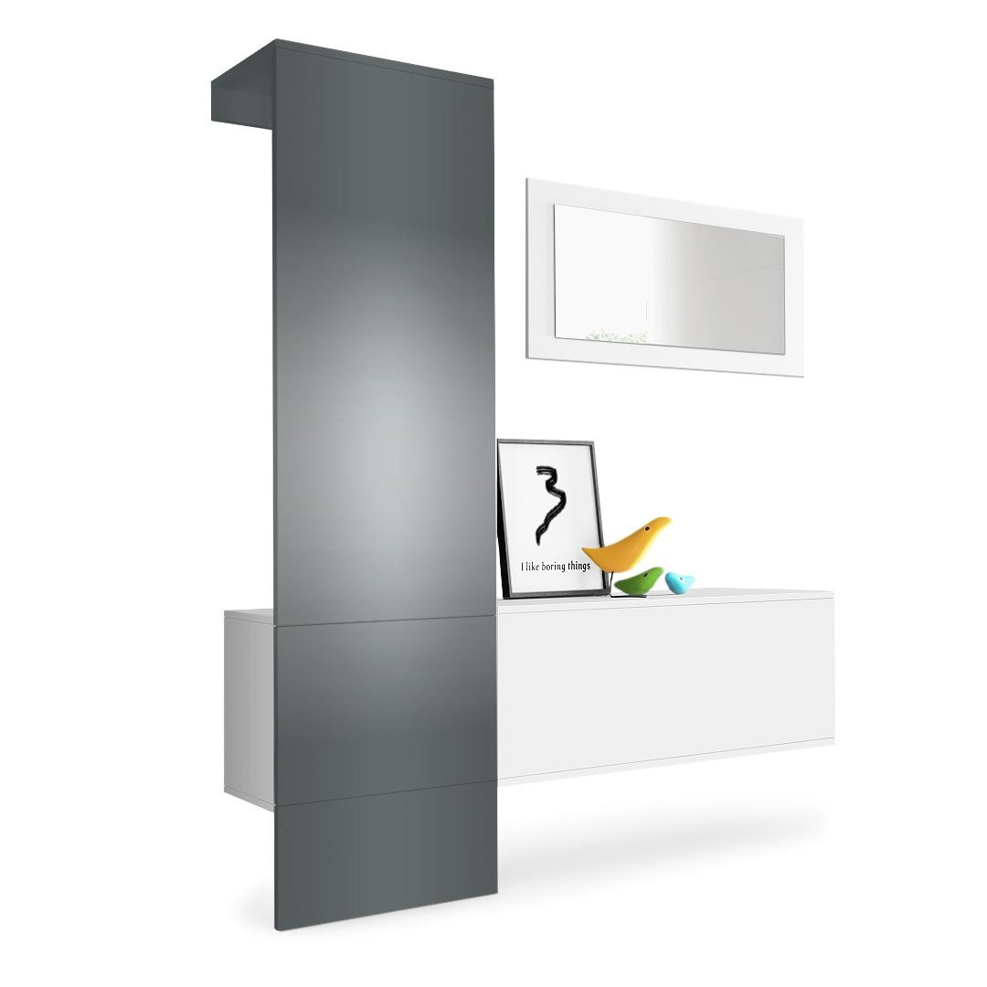 Vladon Garderoben-Set Carlton Set 4, (Wandgarderobe günstig online kaufen