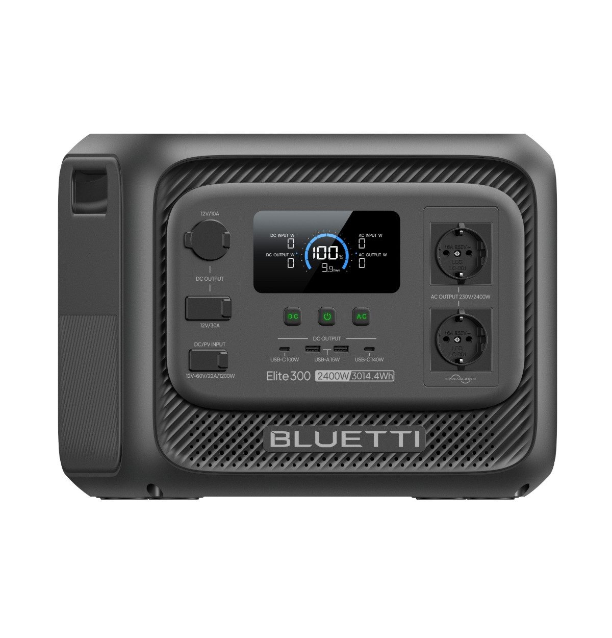 BLUETTI Stromerzeuger Elite 300 2400W/ 3014,4Wh Tragbare PowerStation (2026 Neu), 2,4 in kW, Der kompakteste 3-kWh-Notstrombegleiter für Zuhause