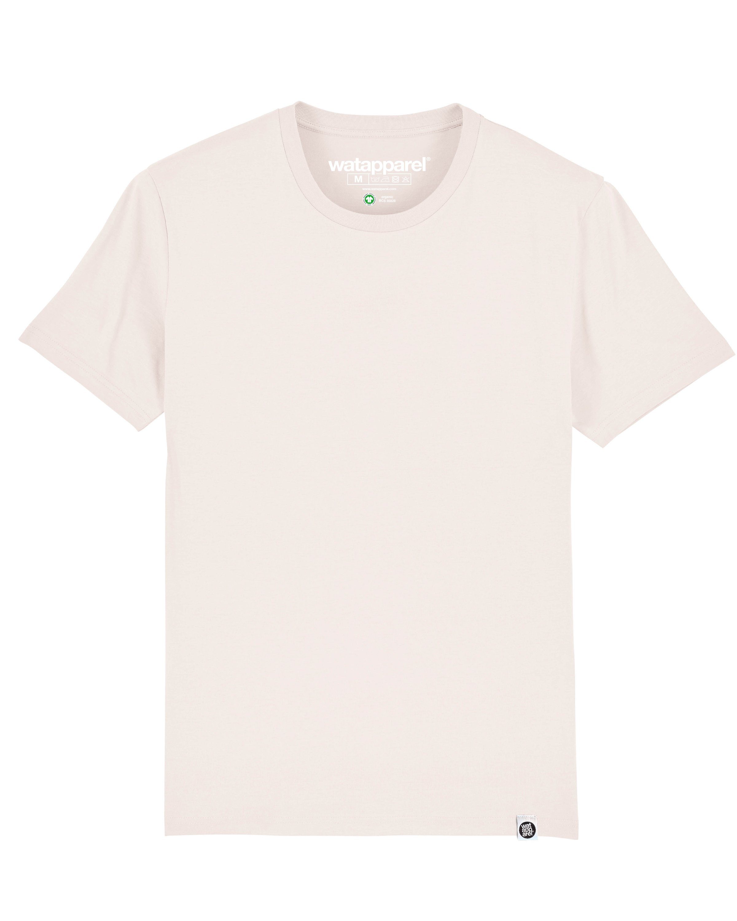 Tee Basic Print-Shirt wat? Bio gelb (1-tlg) Apparel