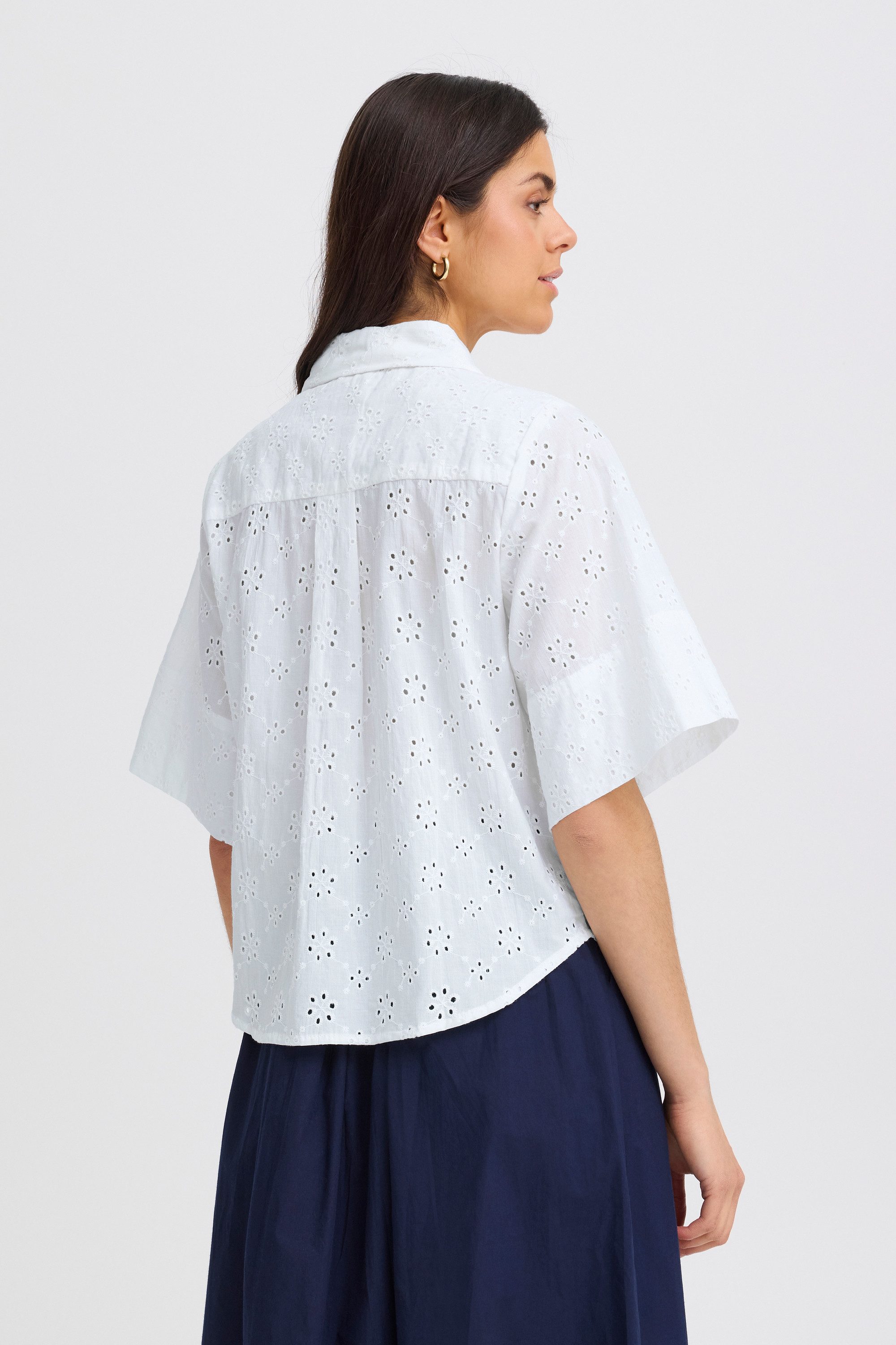 fransa Langarmhemd Kurzarm-Bluse FRBLAIR
