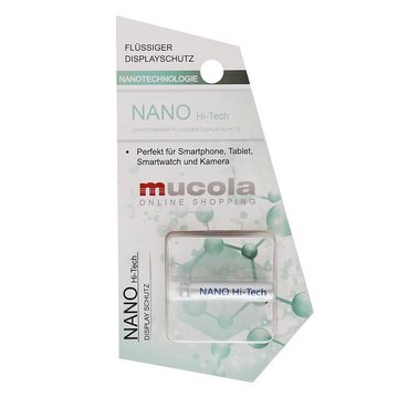 Mucola Displayschutz flüssig 3 Stück Handy Tablet Nano Protect Flüssig für Smartphone, Tablet, Flüssiger Displayschutz, Stück, 3 Stück, Mit Nano-Technologie