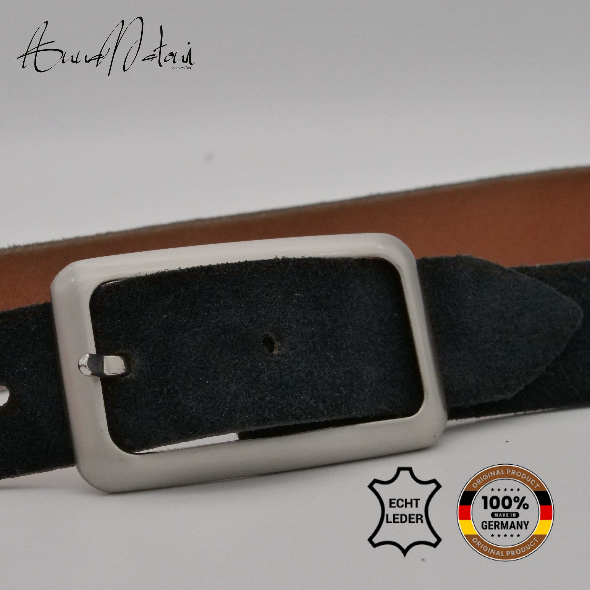 AnnaMatoni Ledergürtel AnnaMatoni Damen Ledergürtel in günstig online kaufen