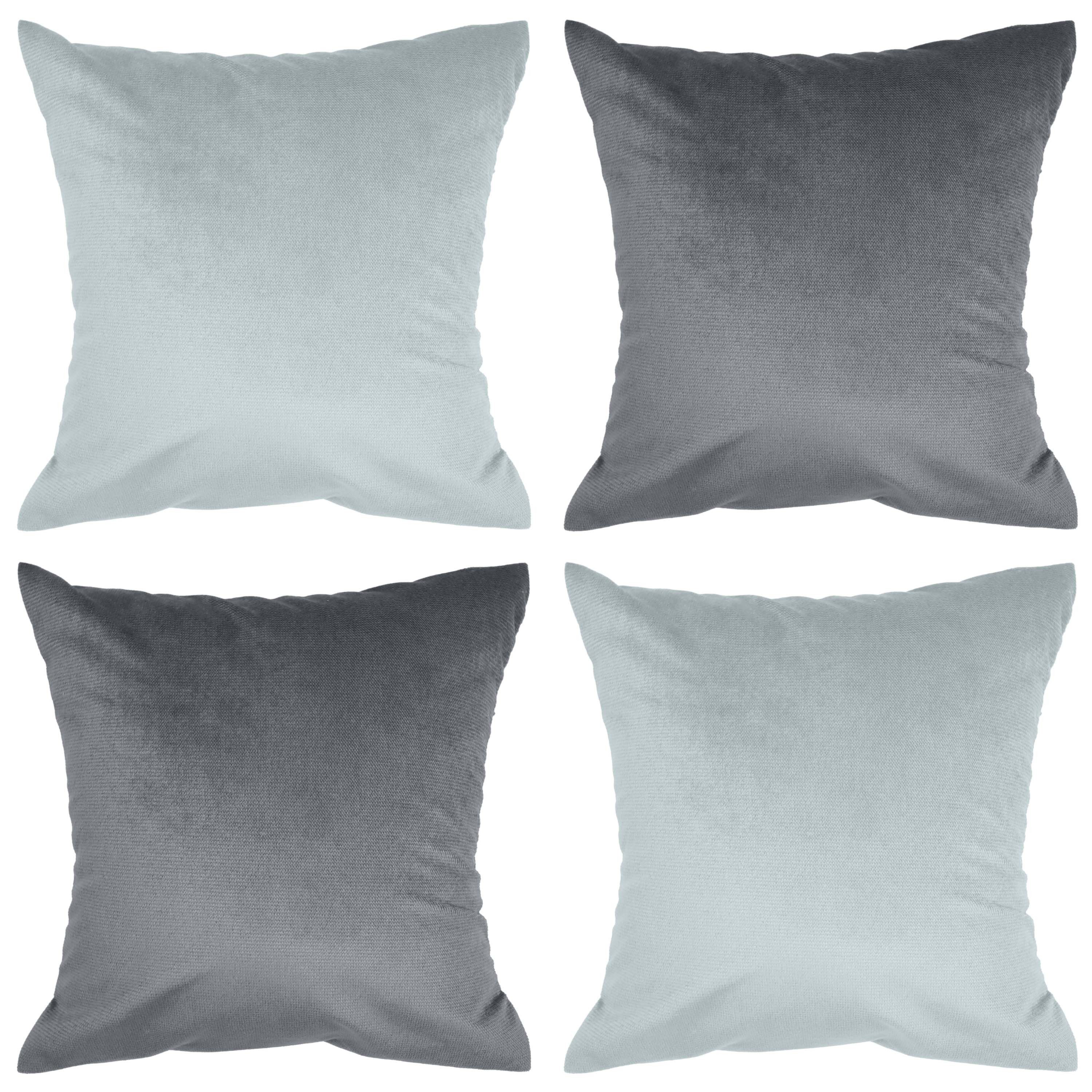 Amilian Kissenbezüge - 4er Set Kissenbezug - Zierkissenbezüge - Kissenhülle günstig online kaufen