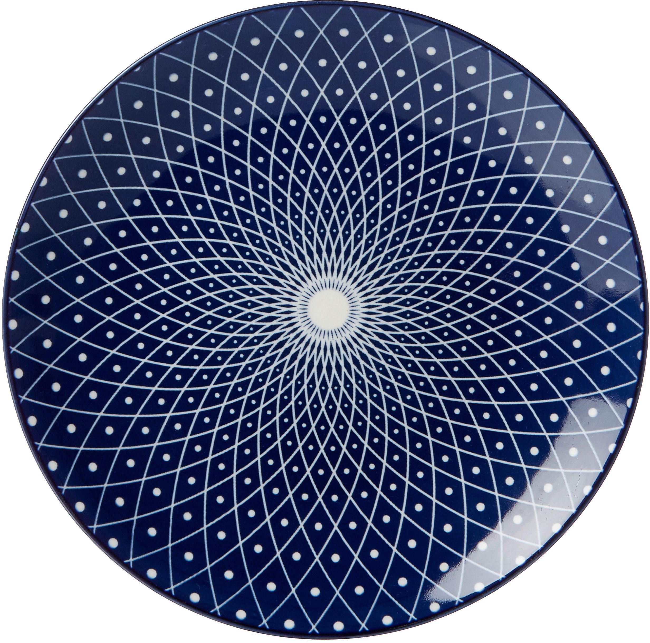 Ritzenhoff & Breker Dessertteller ROYAL REIKO, (4 St), Teller Set, Keramik