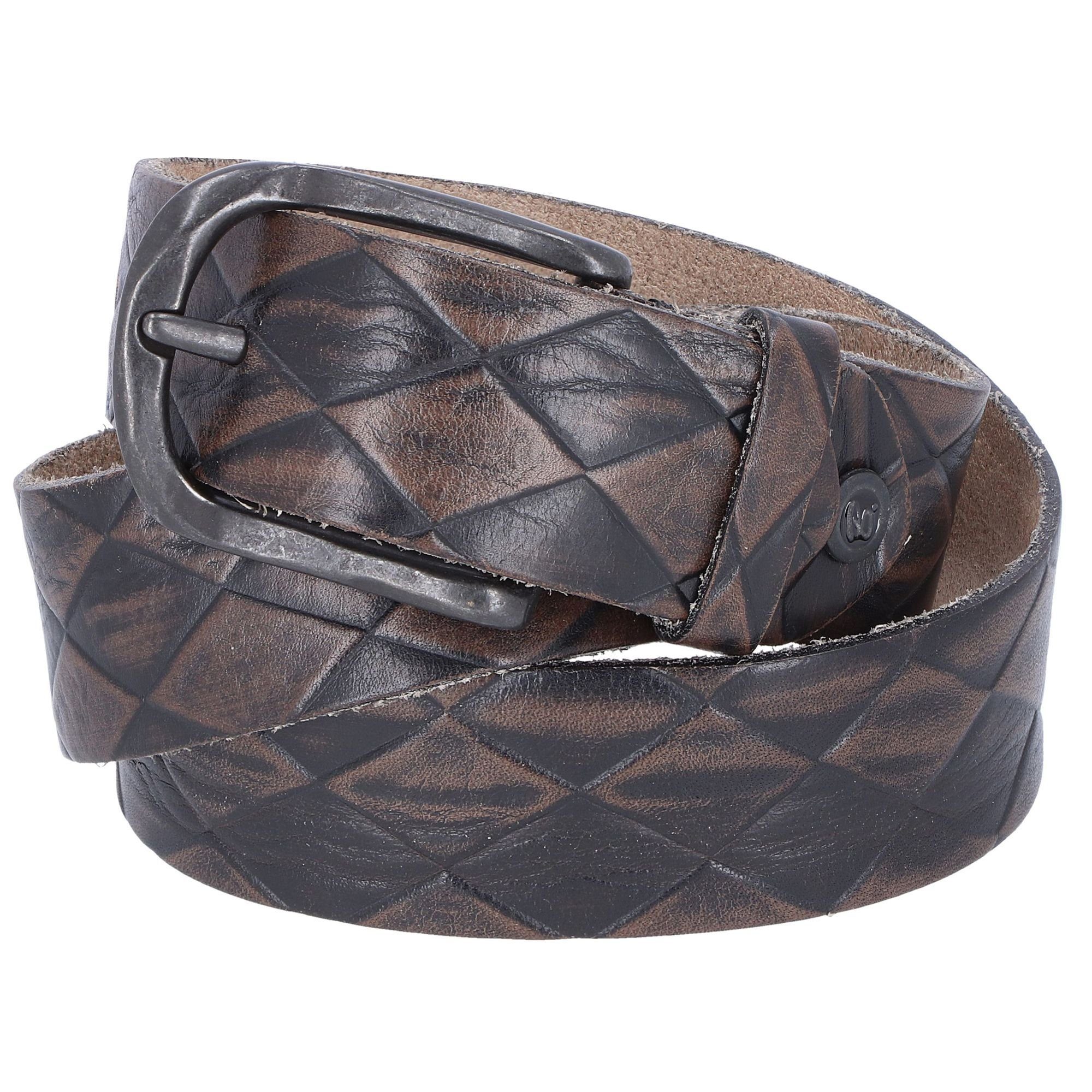 b.belt Ledergürtel Dornschließe