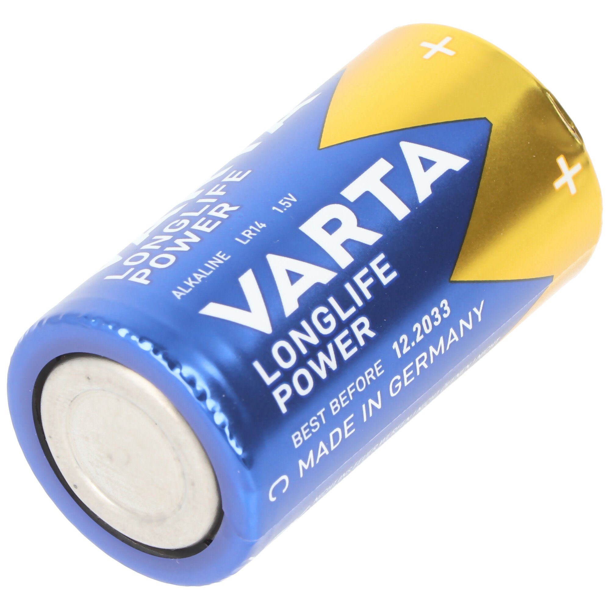 High (ehem. LR14 Batterie Power VARTA Varta Alkaline Batterie, Baby, (1,5 V) Energy) Longlife