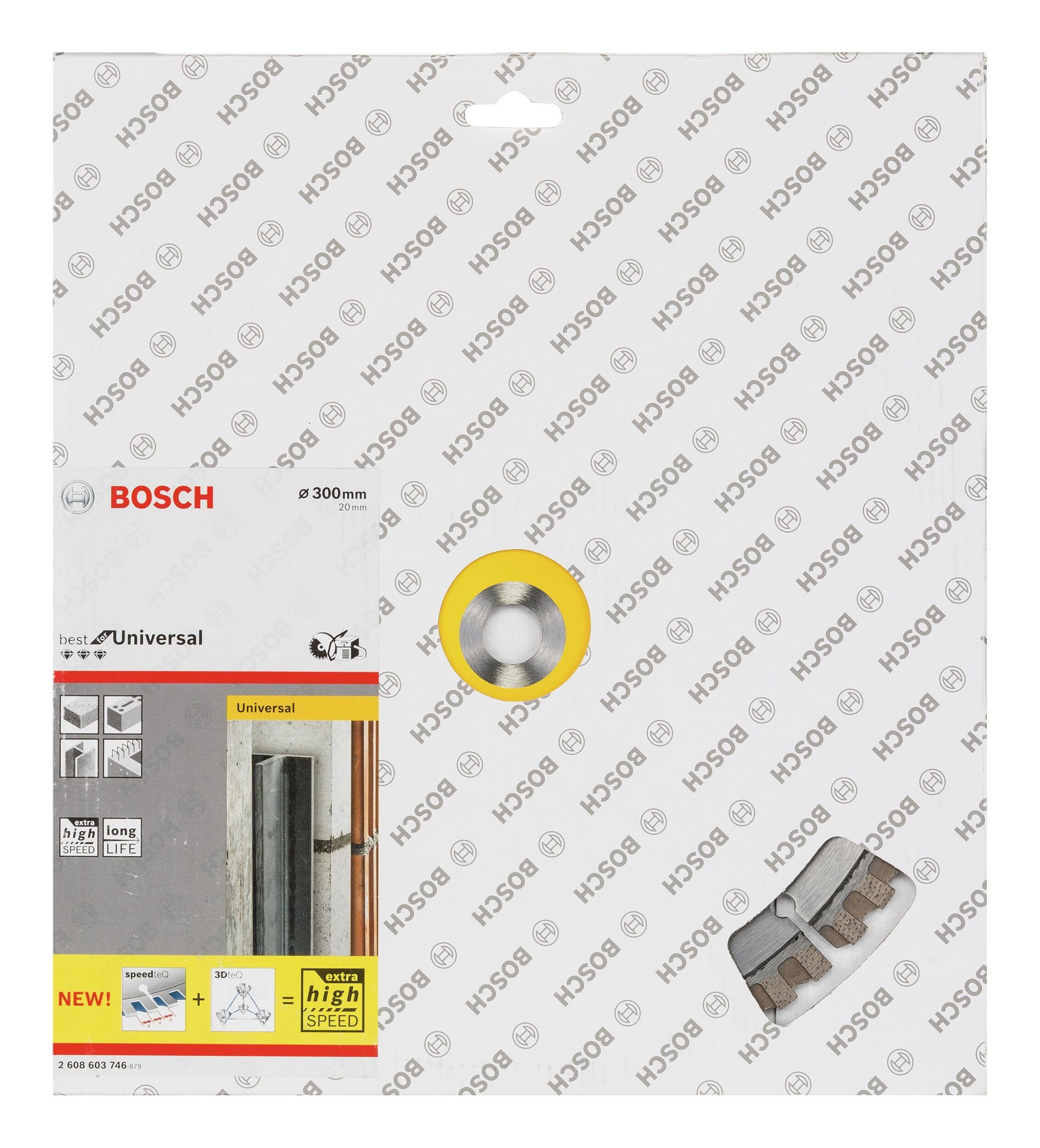 BOSCH Trennscheibe, Ø 300 mm, - 300 for 15 Best Universal x 20 2,8 x mm Diamanttrennscheibe x