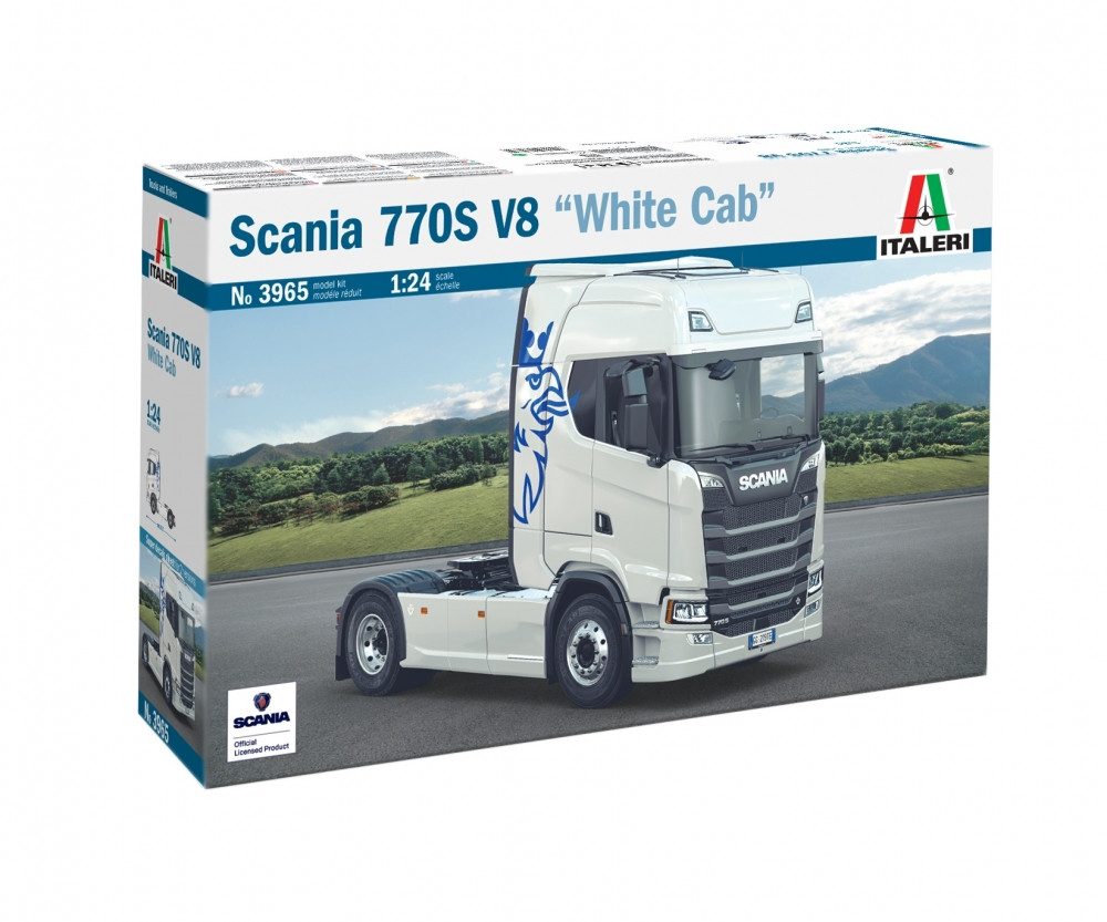 Italeri Modellbausatz Italeri 1:24 Scania 770 S V8 "White C Plastik Modellbausatz