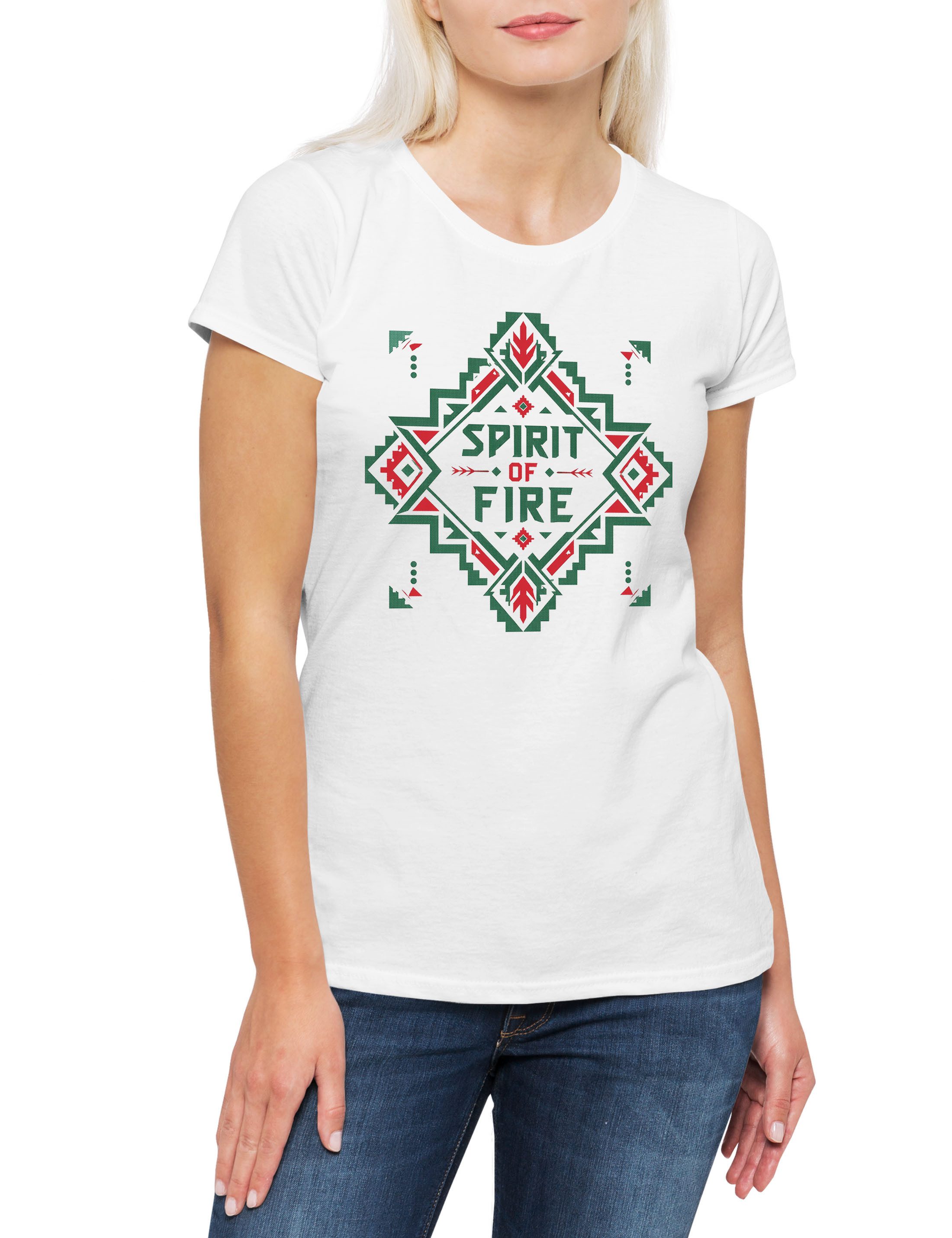 Print-Shirt Team Mexico 3 Damen T-Shirt Mexiko Azteca Mariachi Sombrero