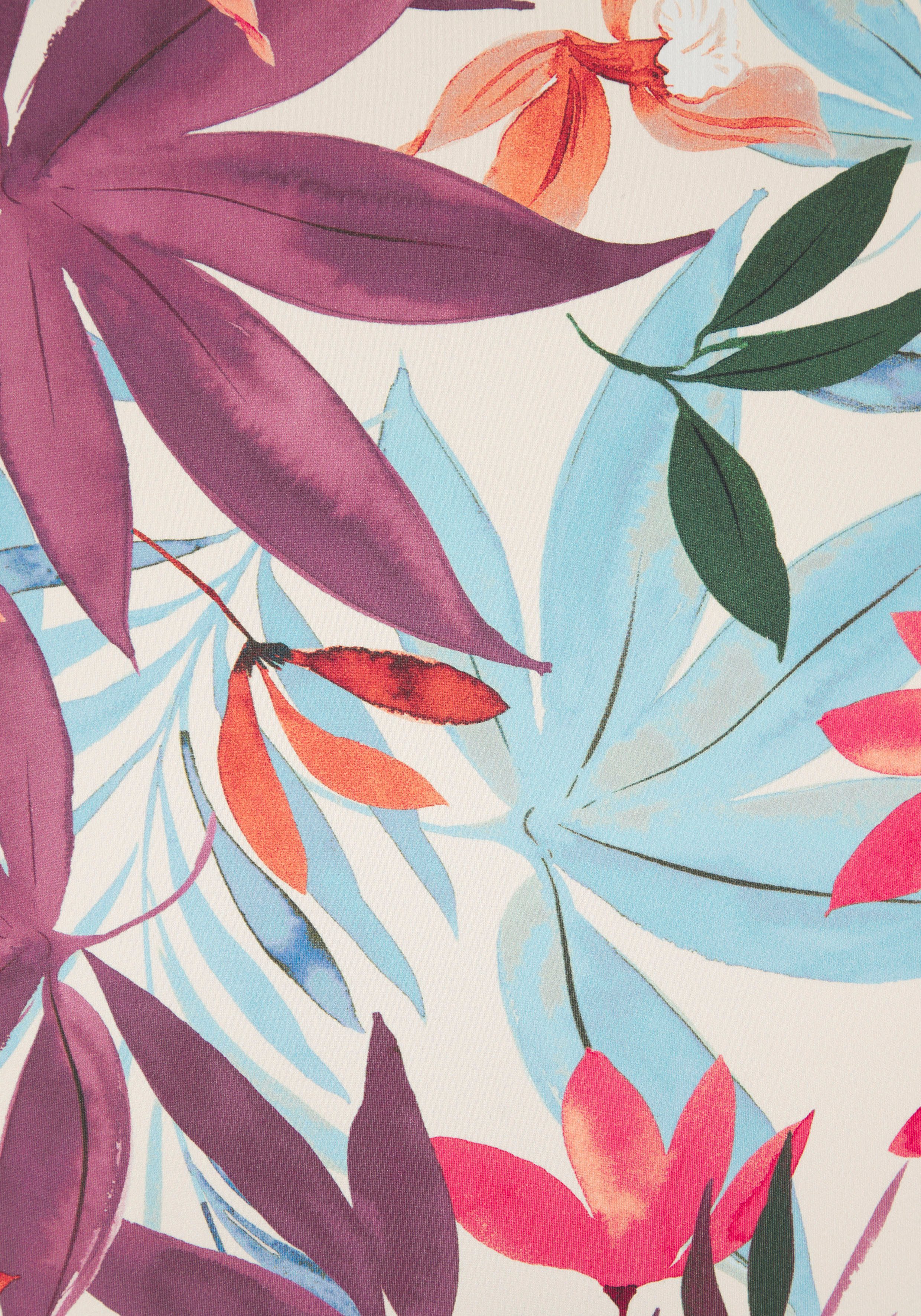LASCANA Badeanzug Imani mit sommerlichem Blätterprint – Bild 5 von 5