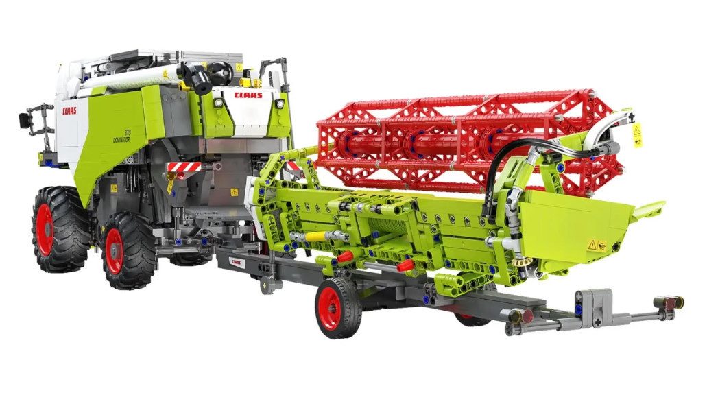 CaDA C61508W Claas Dominator 370 Mähdrescher Ferngesteuert Konstruktions-Spielset, (4567 St) – Bild 5 von 5